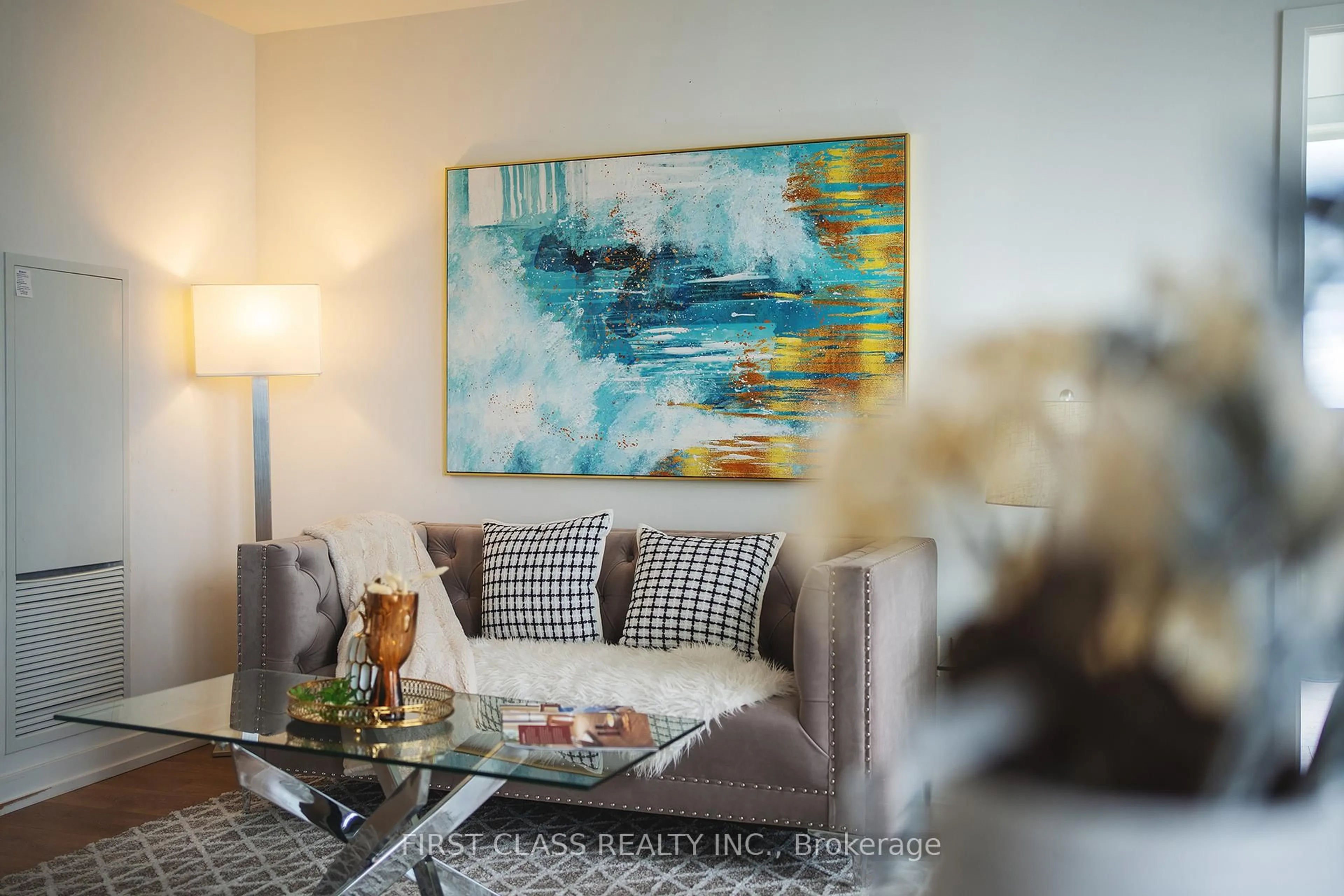 Living room with furniture, unknown for 117 Mcmahon Dr #3603, Toronto Ontario M2K 2X9