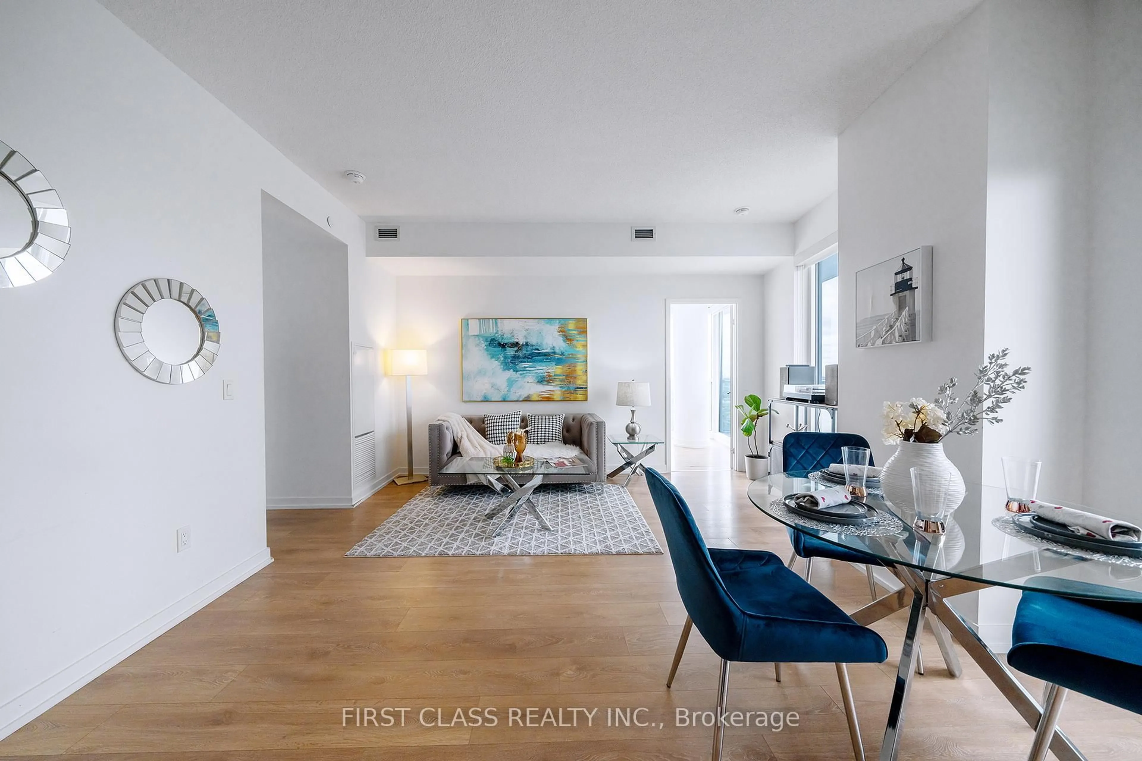 Living room with furniture, unknown for 117 Mcmahon Dr #3603, Toronto Ontario M2K 2X9