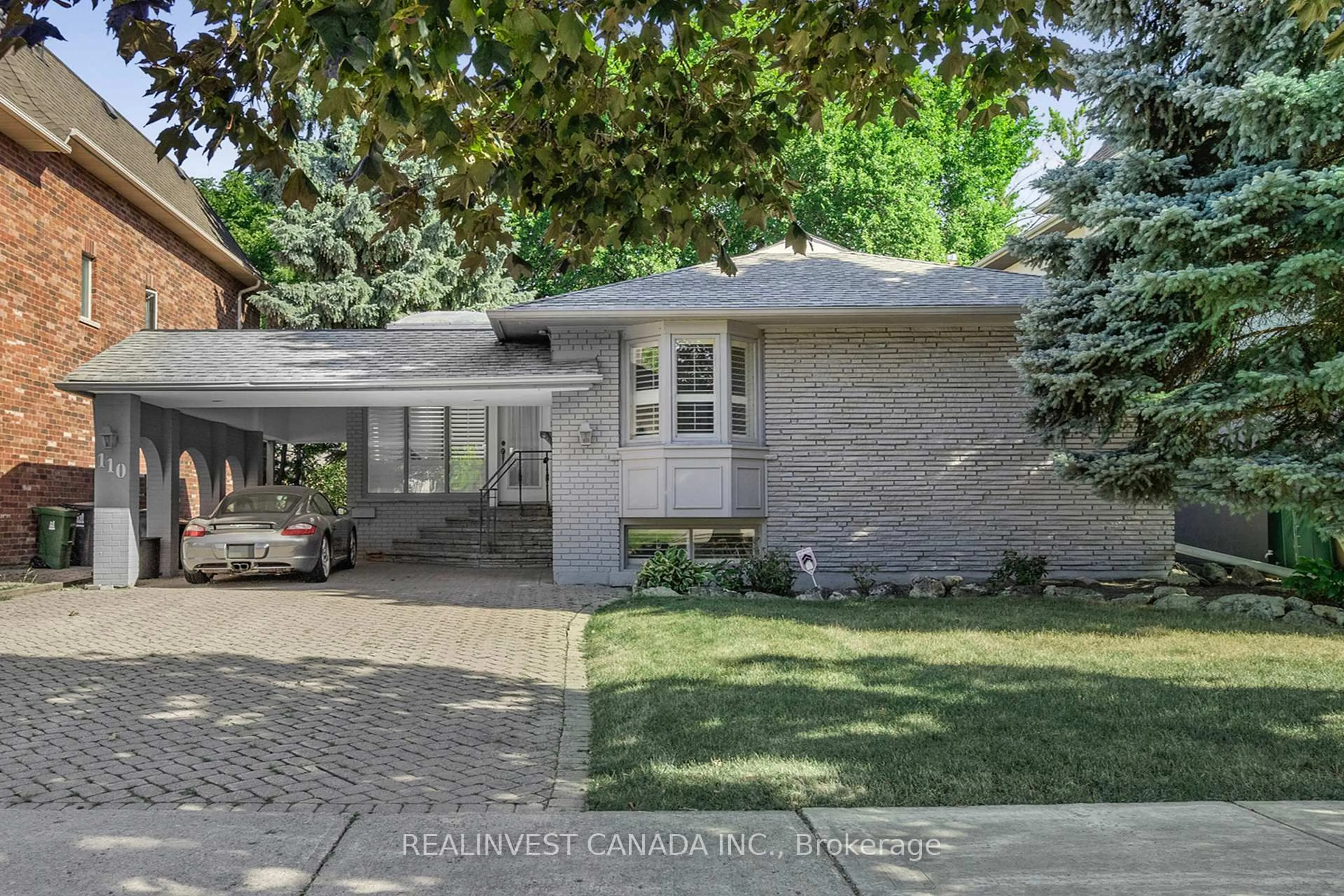 Home with brick exterior material, street for 110 Goulding Ave, Toronto Ontario M2M 1L4