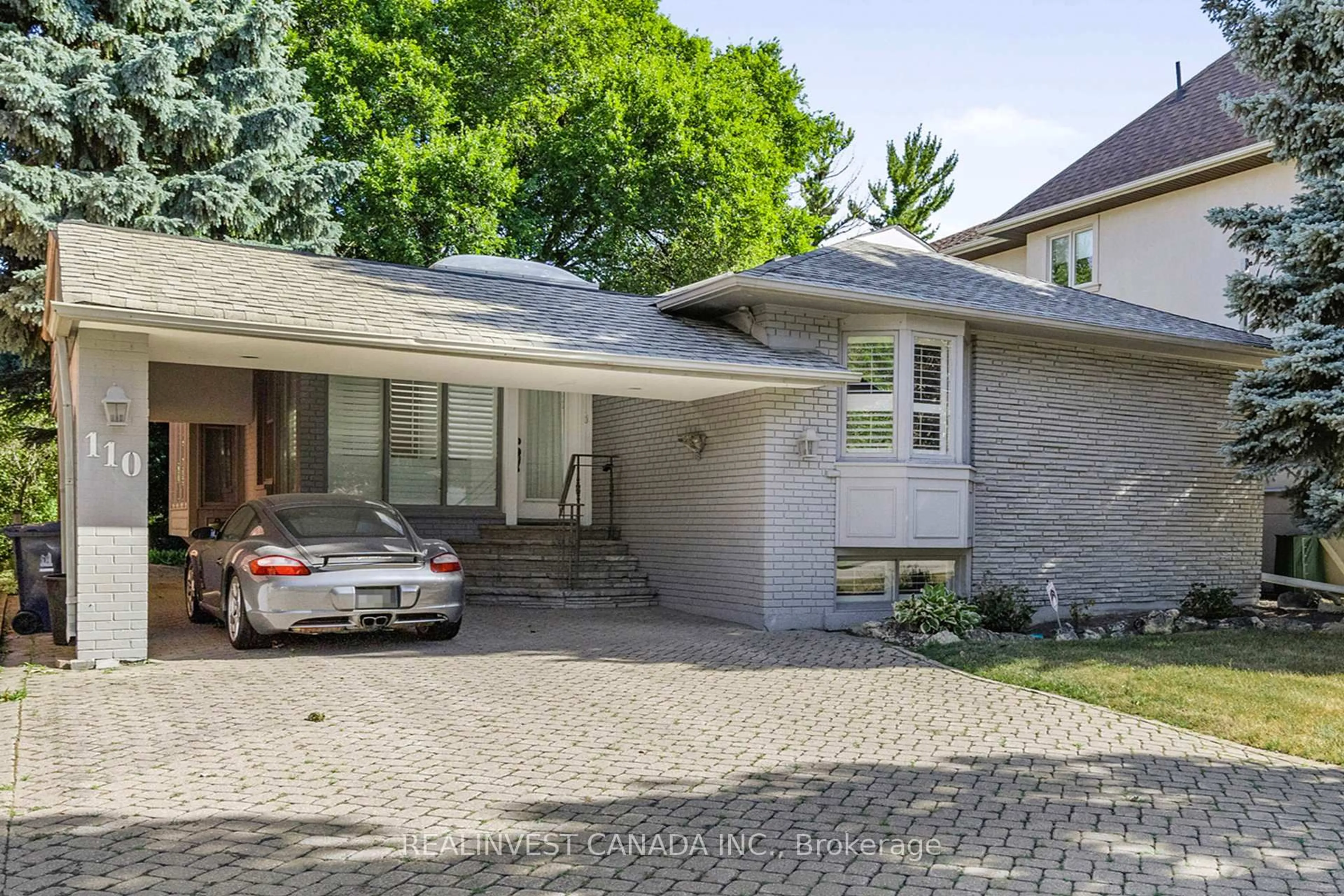 Home with brick exterior material, street for 110 Goulding Ave, Toronto Ontario M2M 1L4