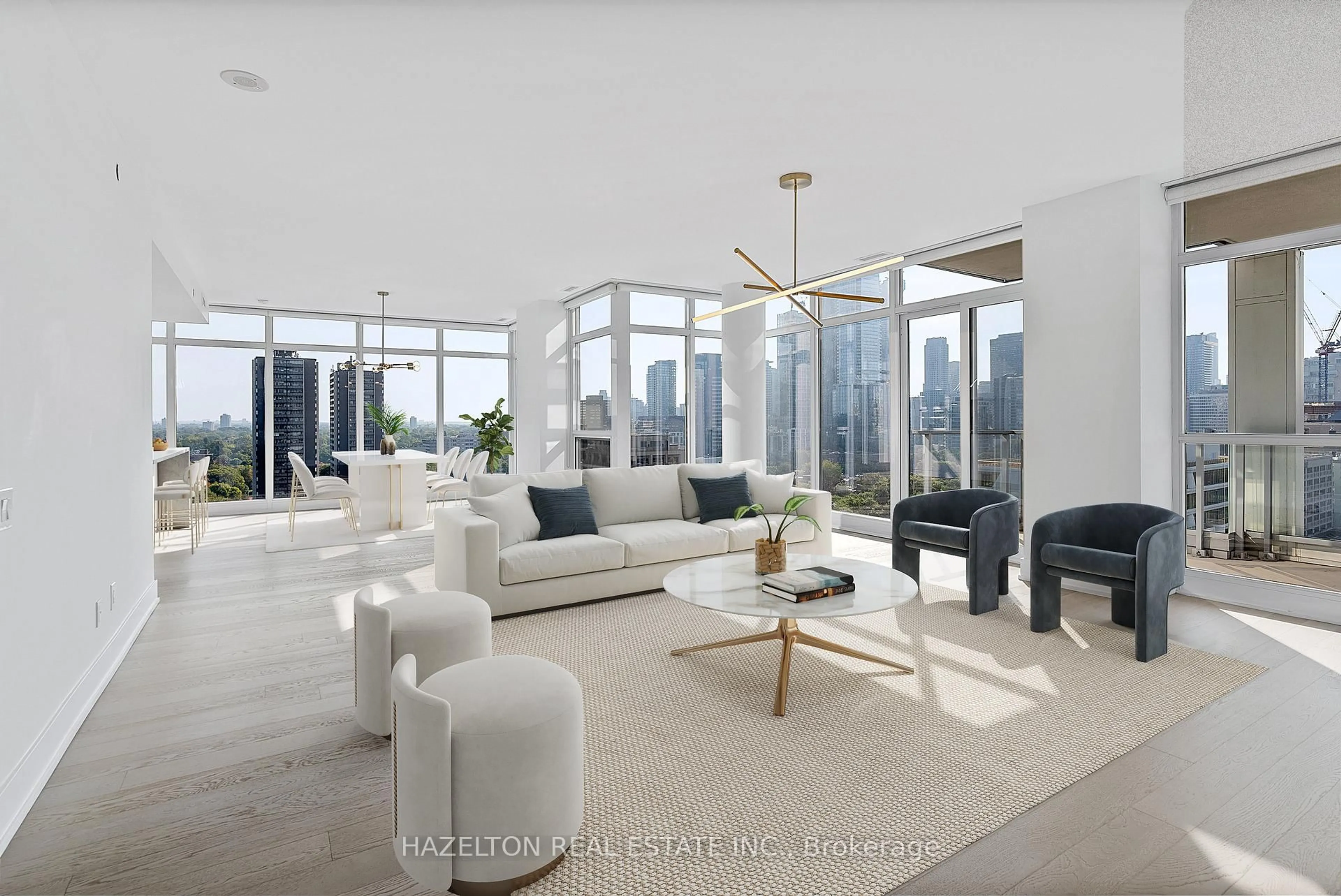 Living room with furniture, unknown for 170 Avenue Rd #1509, Toronto Ontario M5R 0A4
