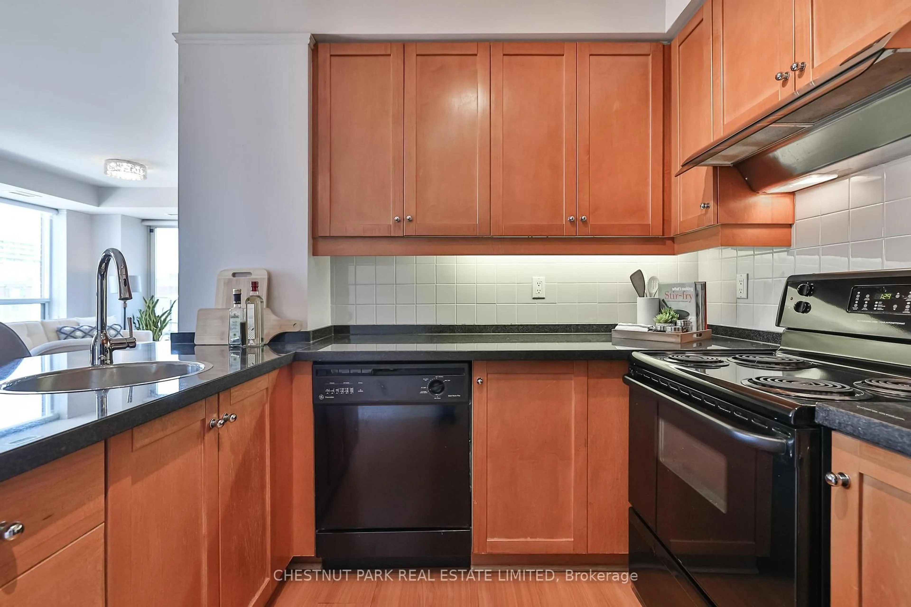 Standard kitchen, unknown for 168 King St #805, Toronto Ontario M5A 4S4