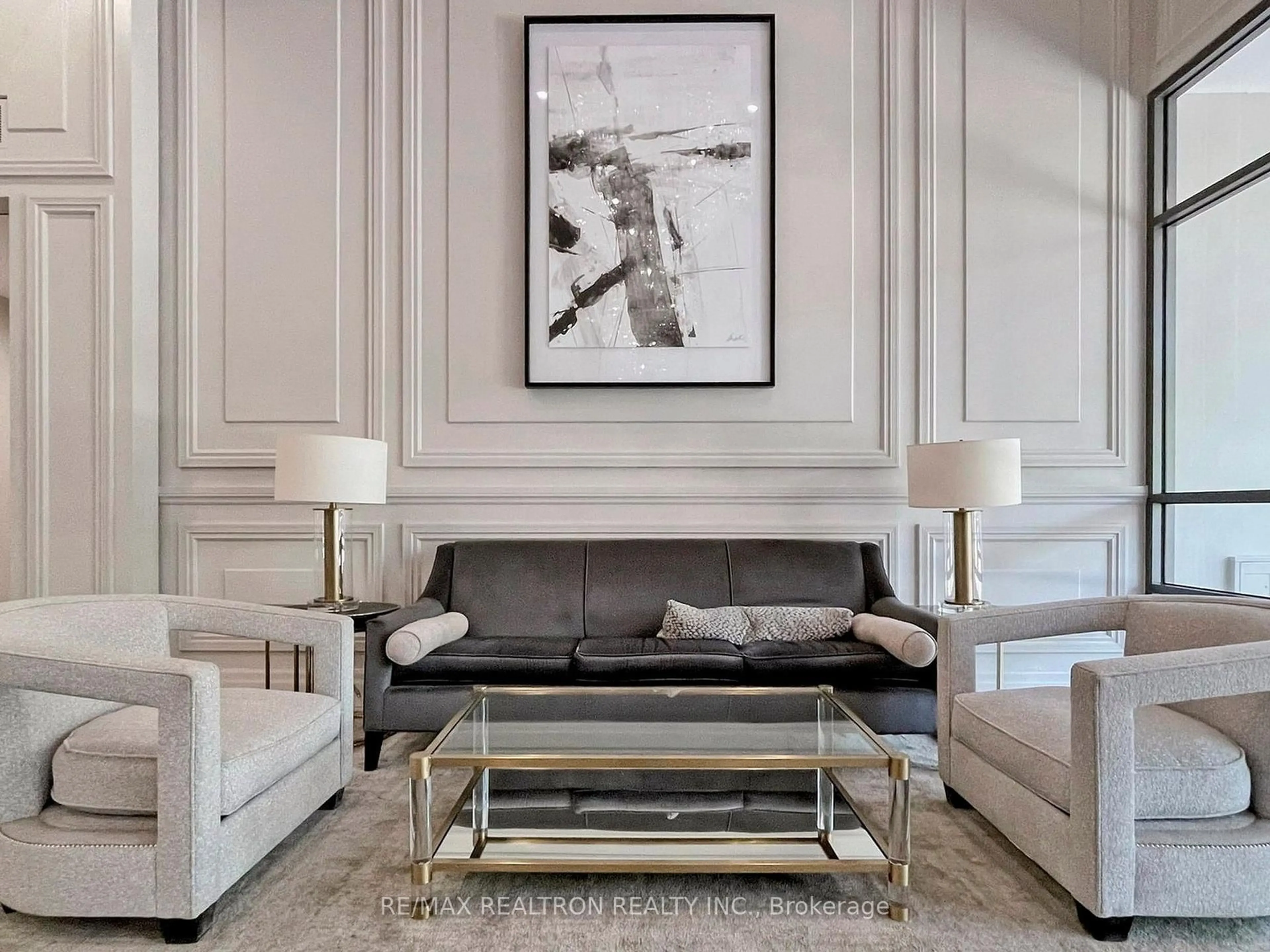 Living room with furniture, unknown for 35 Hollywood Ave #509, Toronto Ontario M2N 0A9