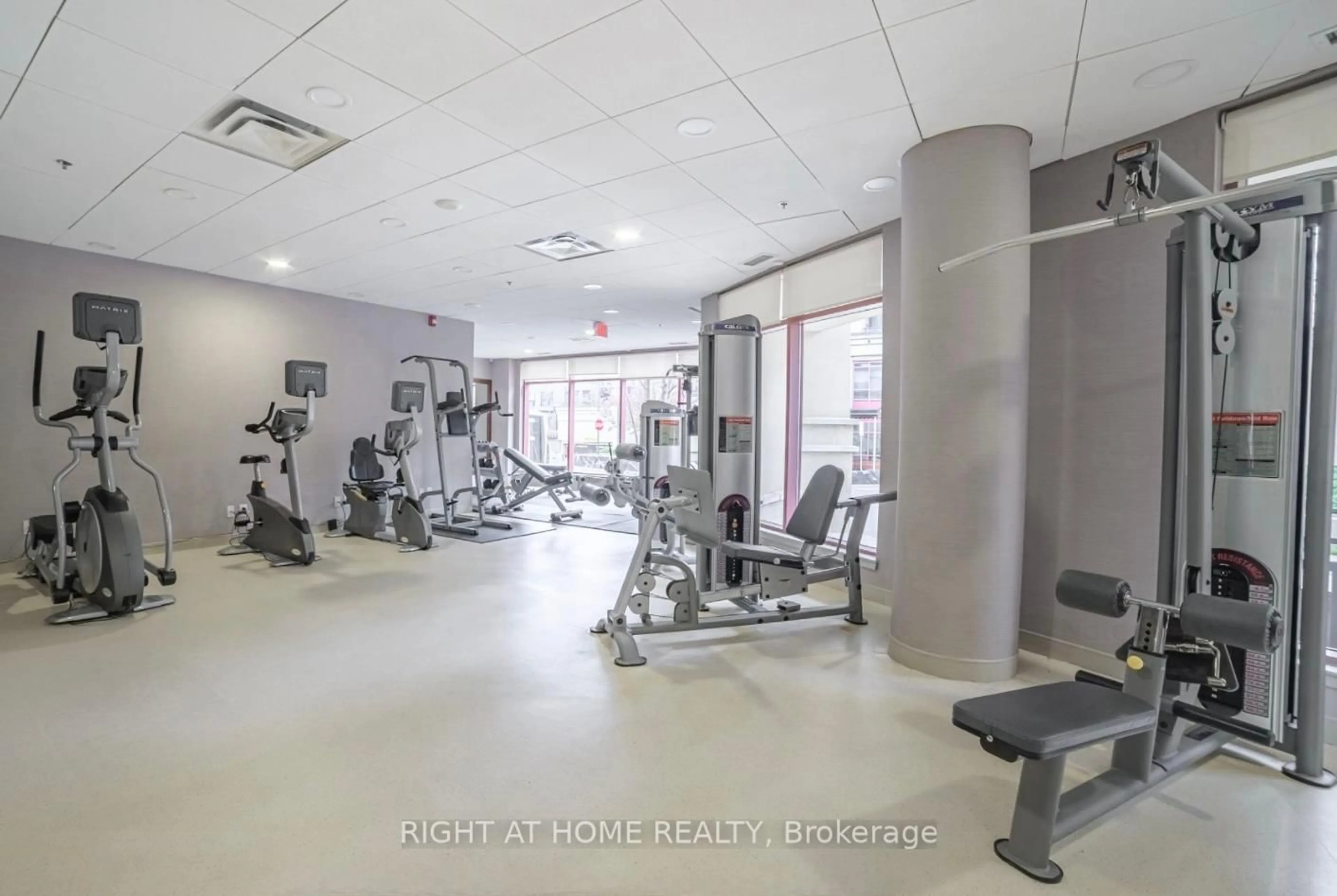 Gym or fitness room for 27 Rean Dr #506, Toronto Ontario M2K 0A6