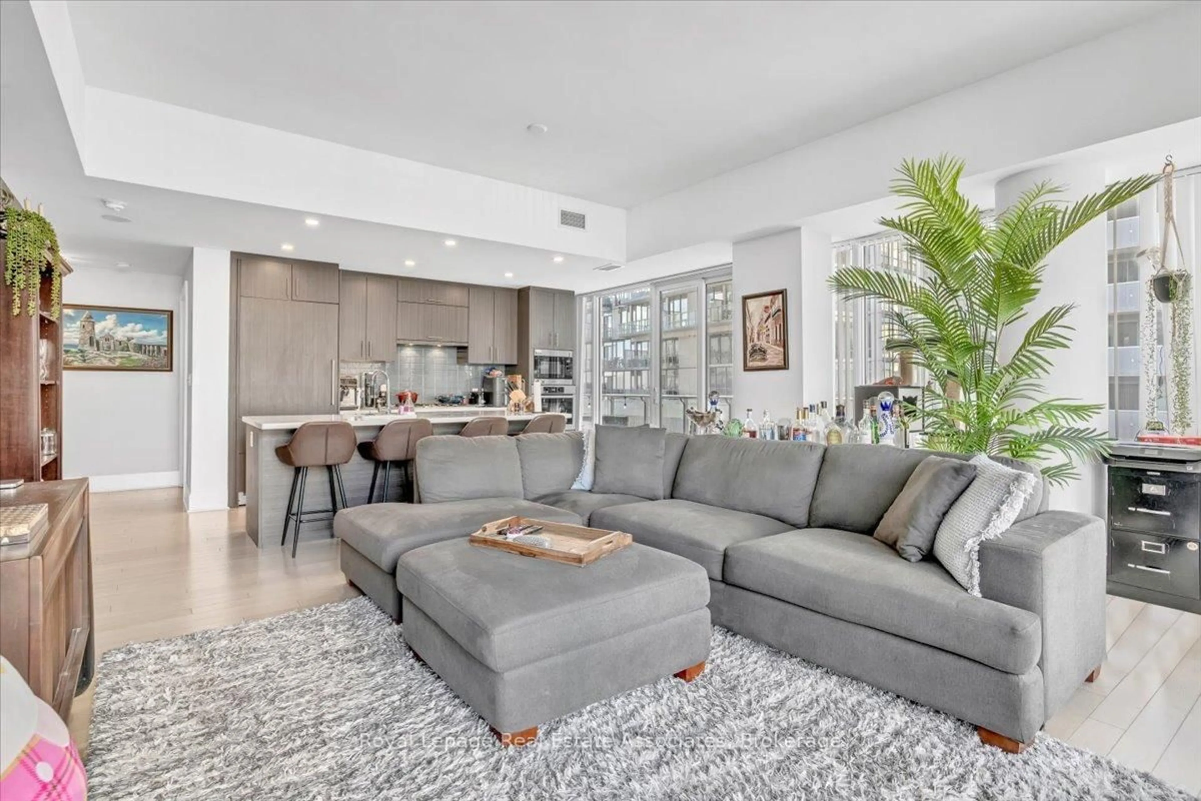Living room with furniture, unknown for 29 Queens Quay #323, Toronto Ontario M5E 0A4