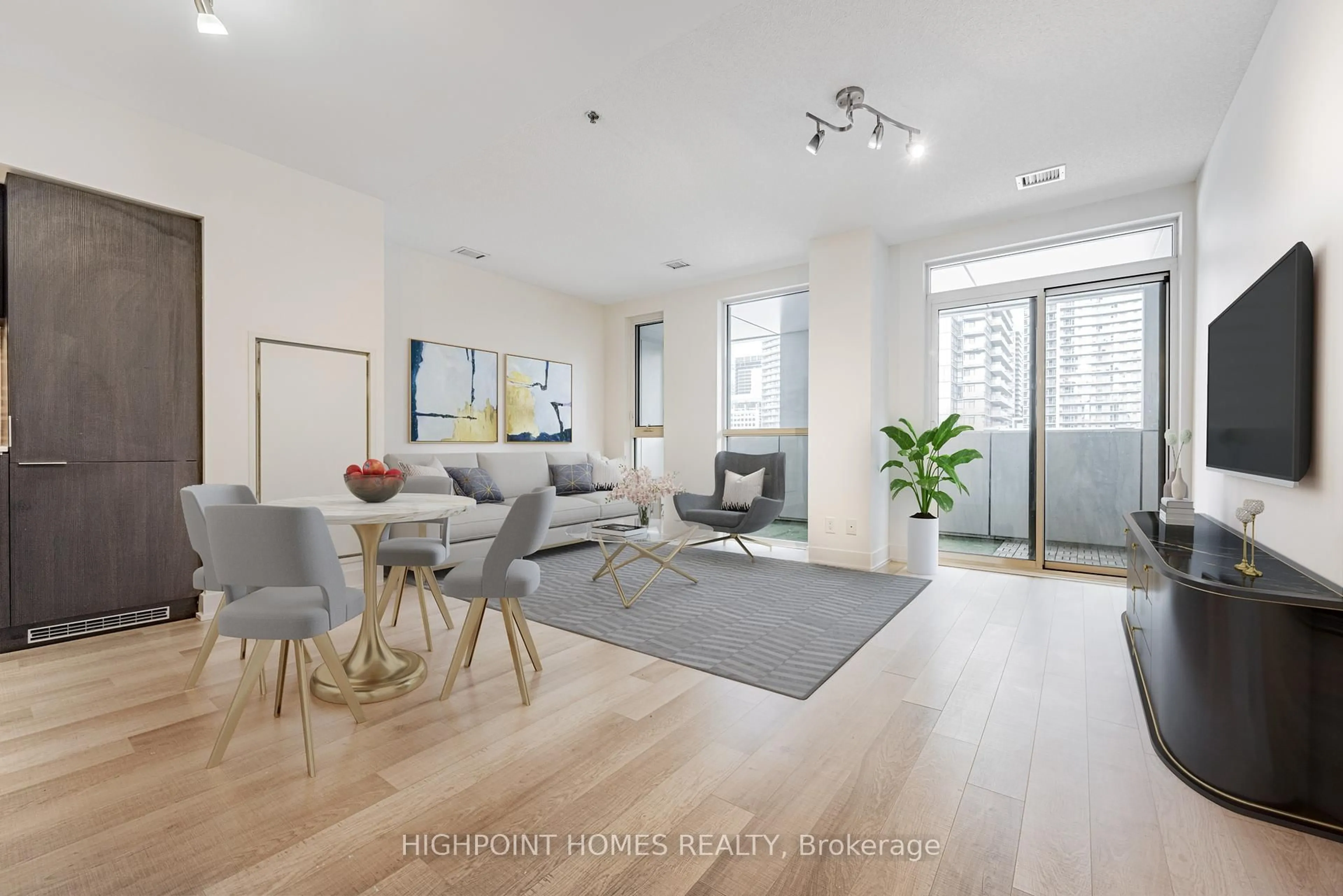 Living room with furniture, unknown for 318 Richmond St #909, Toronto Ontario M5V 0B4