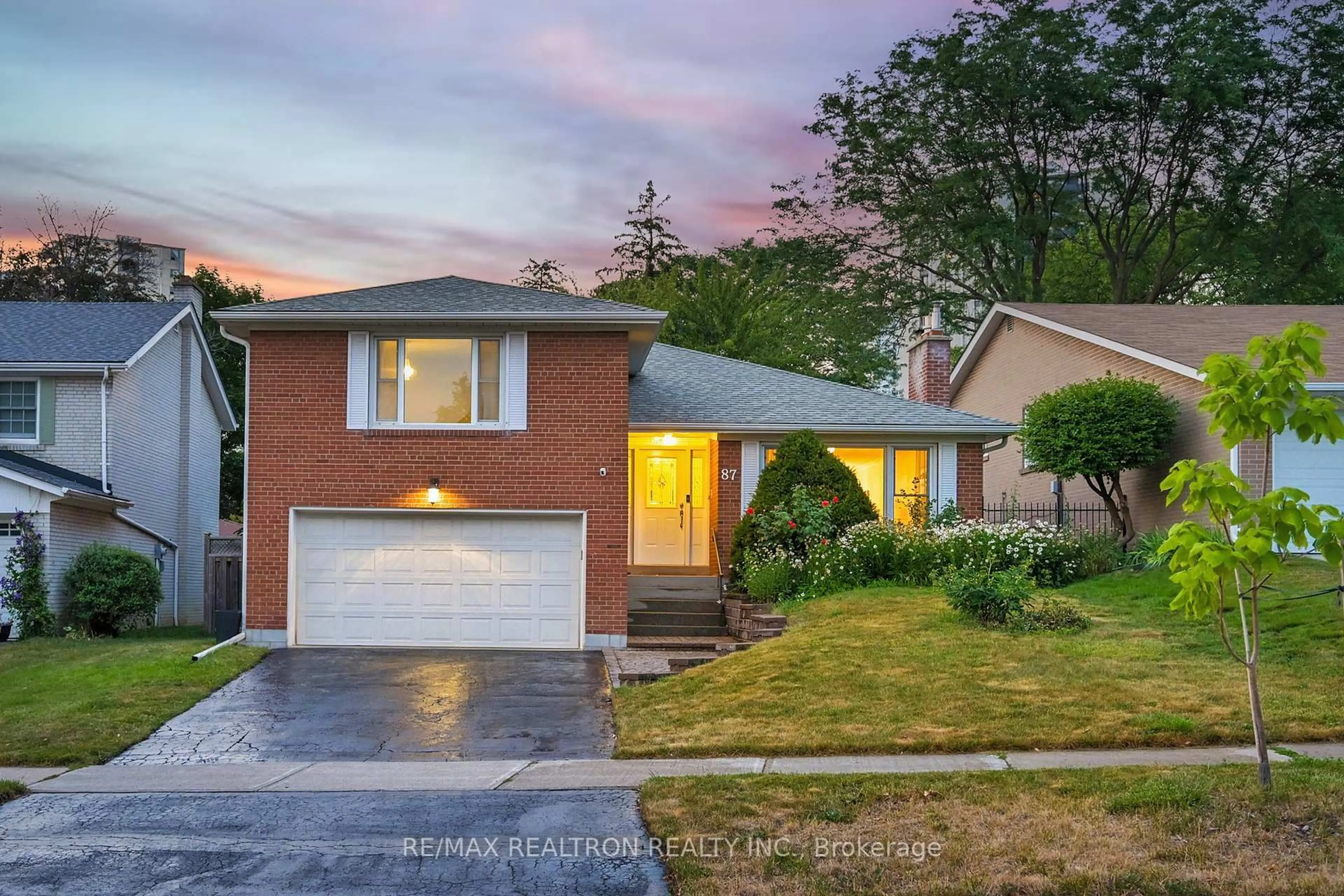 Home with brick exterior material, street for 87 Valentine Dr, Toronto Ontario M3A 3J7