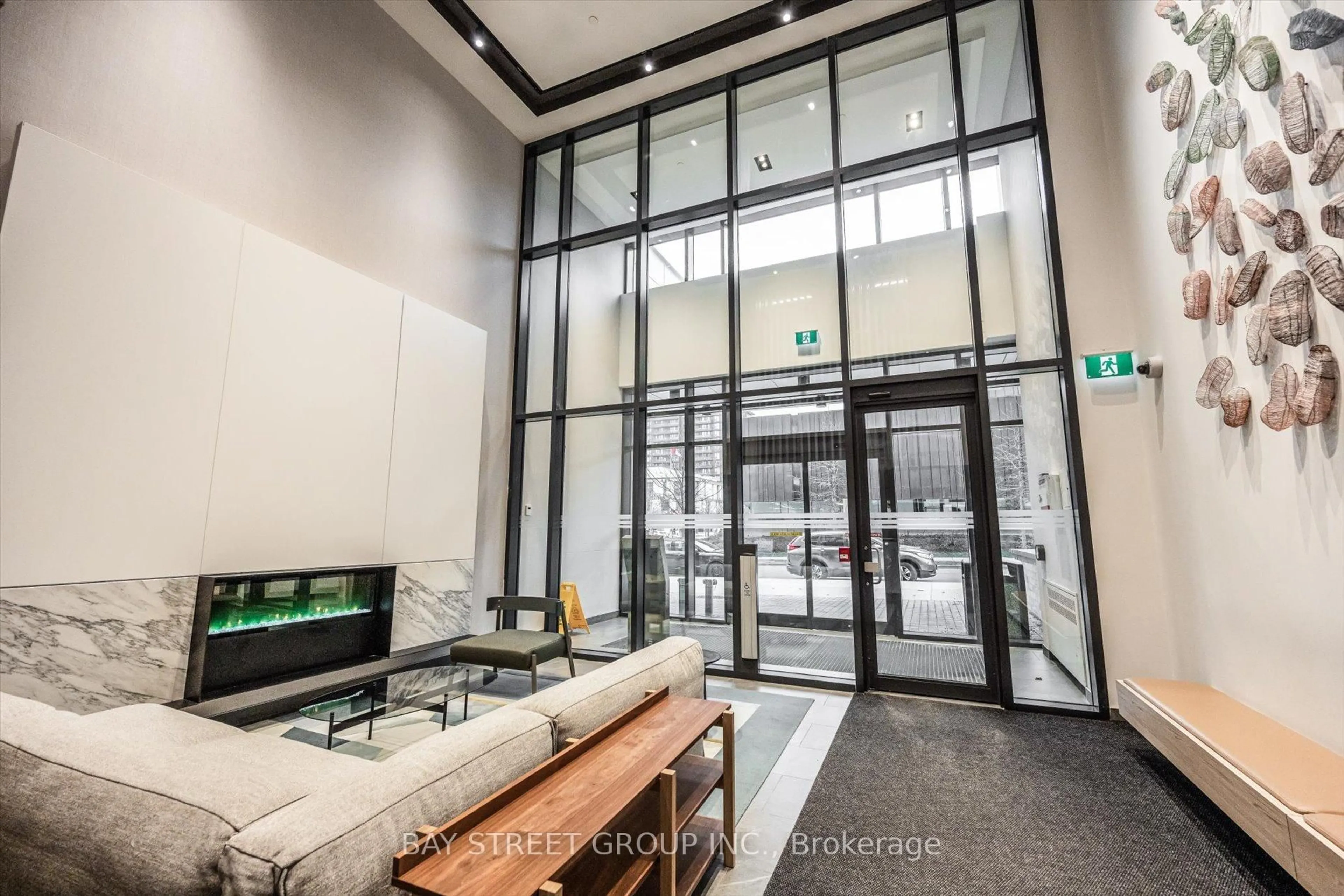 Indoor foyer for 225 Sumach St #2805, Toronto Ontario M5A 0P8