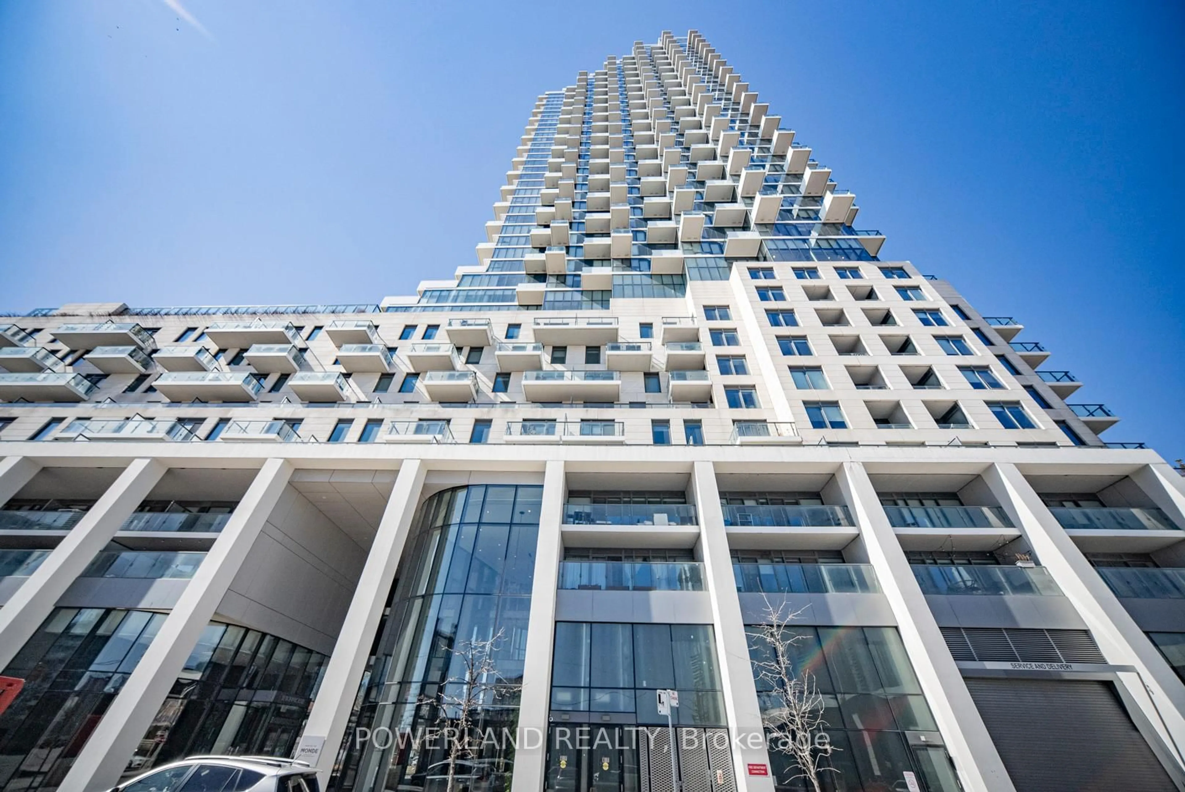 Indoor foyer for 16 Bonnycastle St #1308, Toronto Ontario M5A 0C9