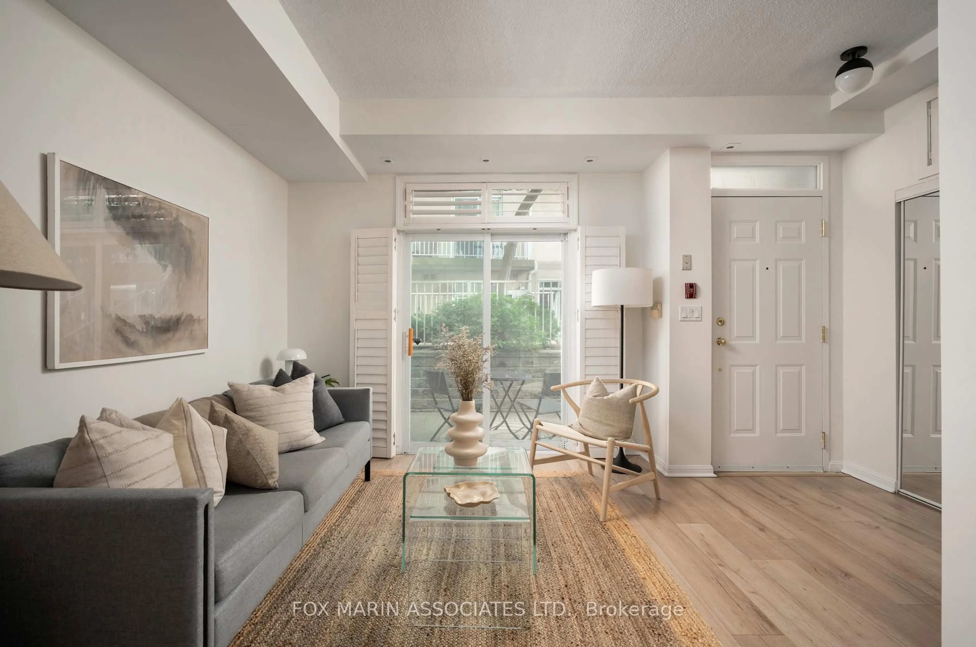 Living room with furniture, unknown for 30 Stadium Rd #270, Toronto Ontario M5V 3P4