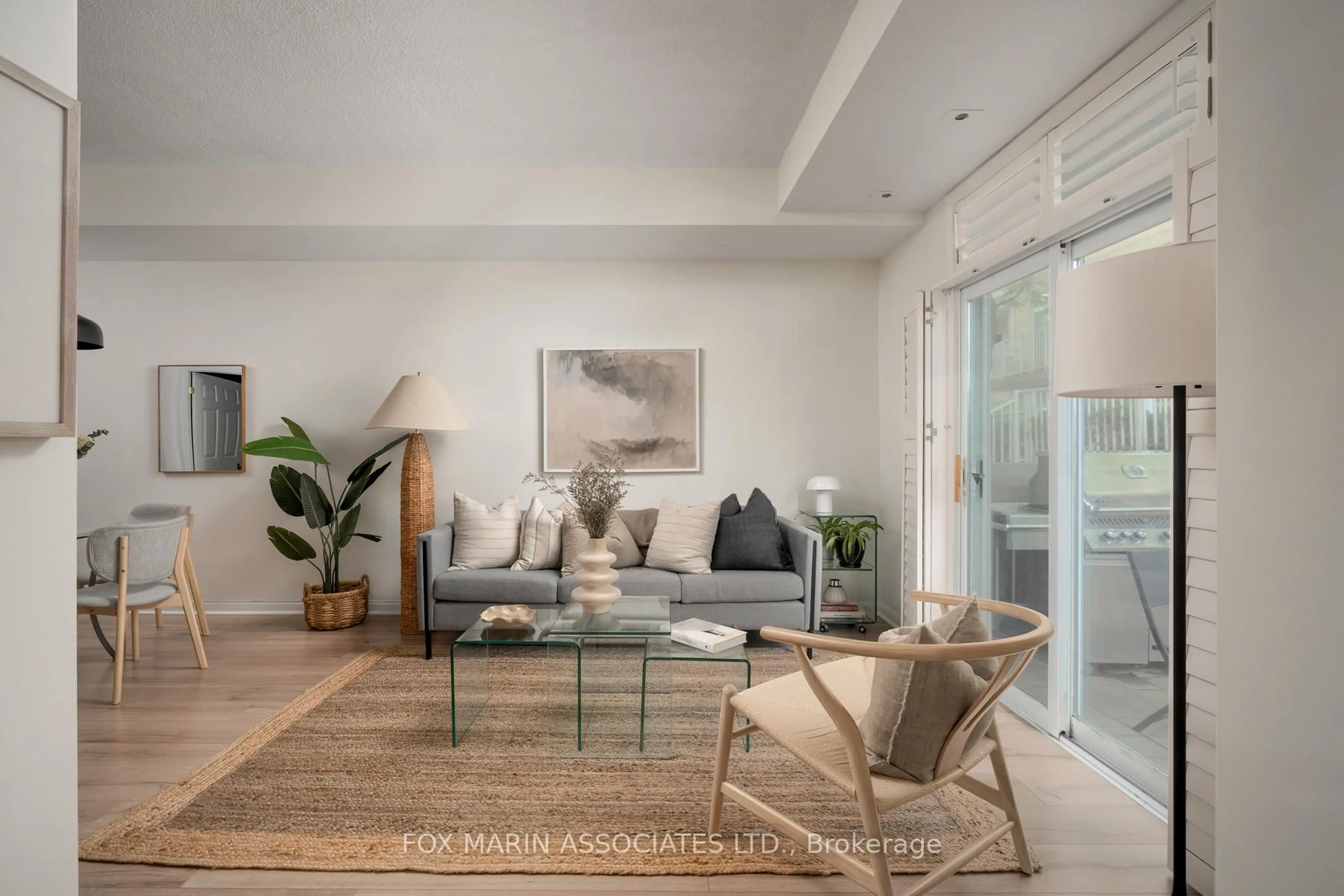 Living room with furniture, unknown for 30 Stadium Rd #270, Toronto Ontario M5V 3P4