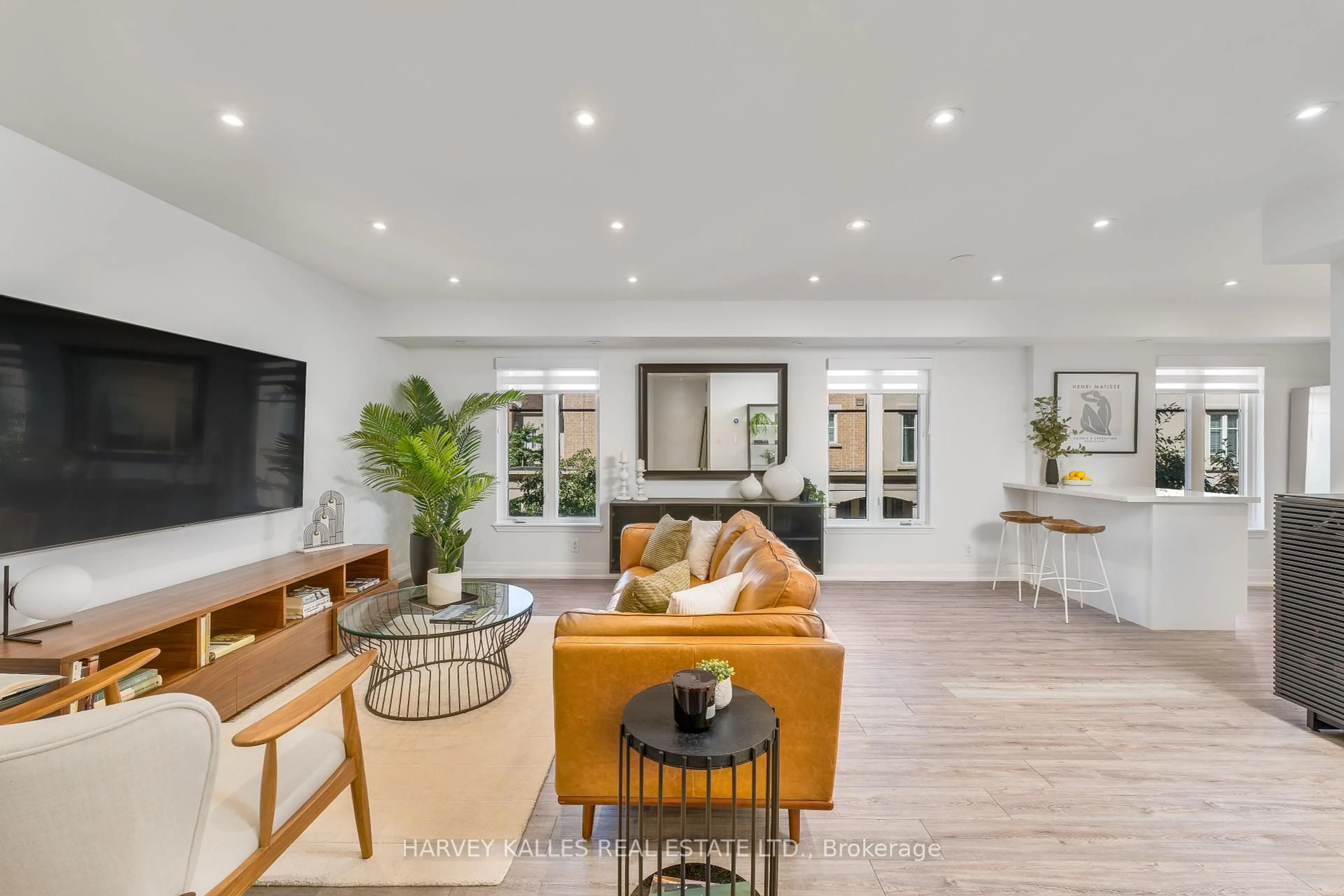 Living room with furniture, unknown for 30 Western Battery Rd #326, Toronto Ontario M6K 3N9