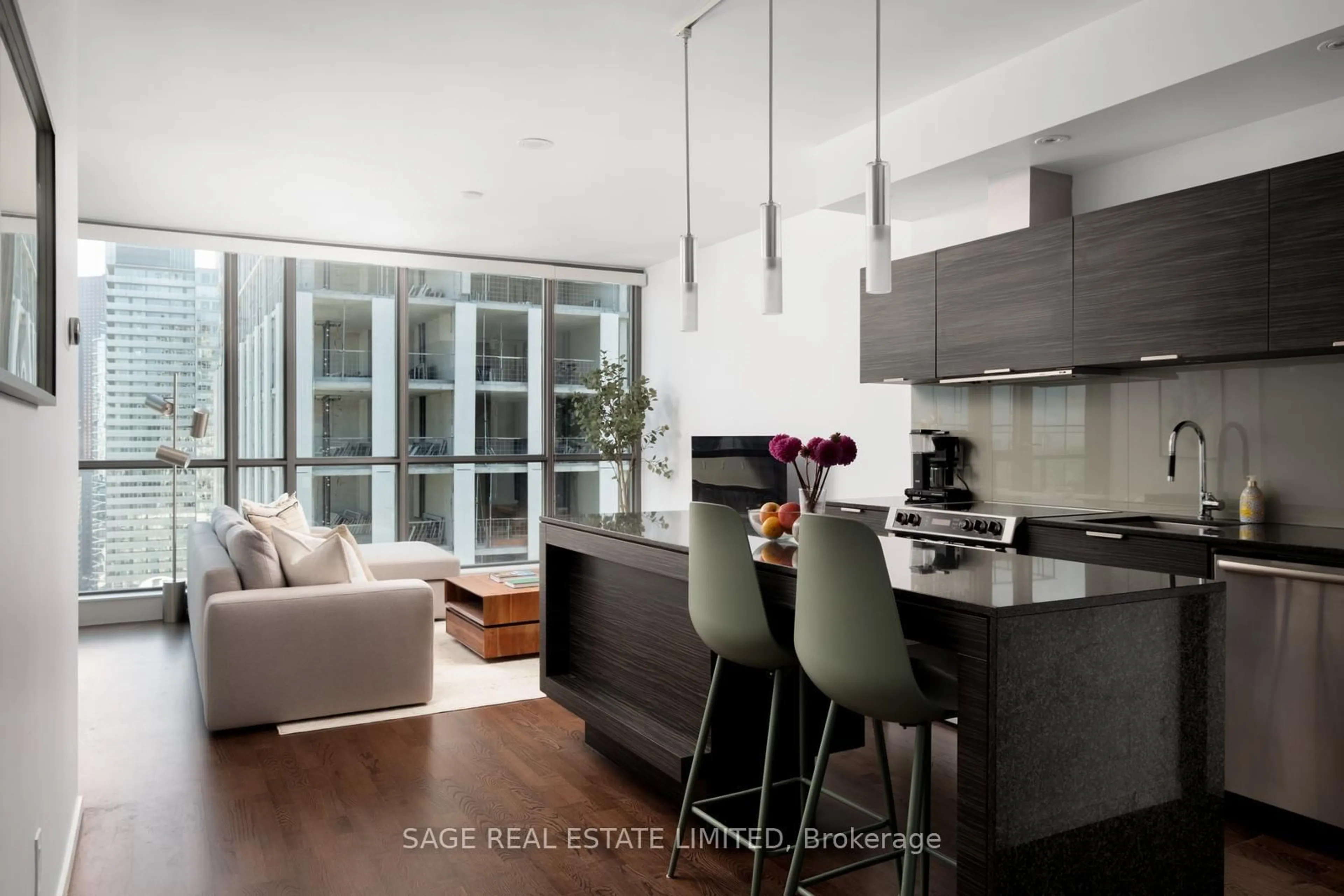 Contemporary kitchen, unknown for 8 Charlotte St #3104, Toronto Ontario M5V 0K4