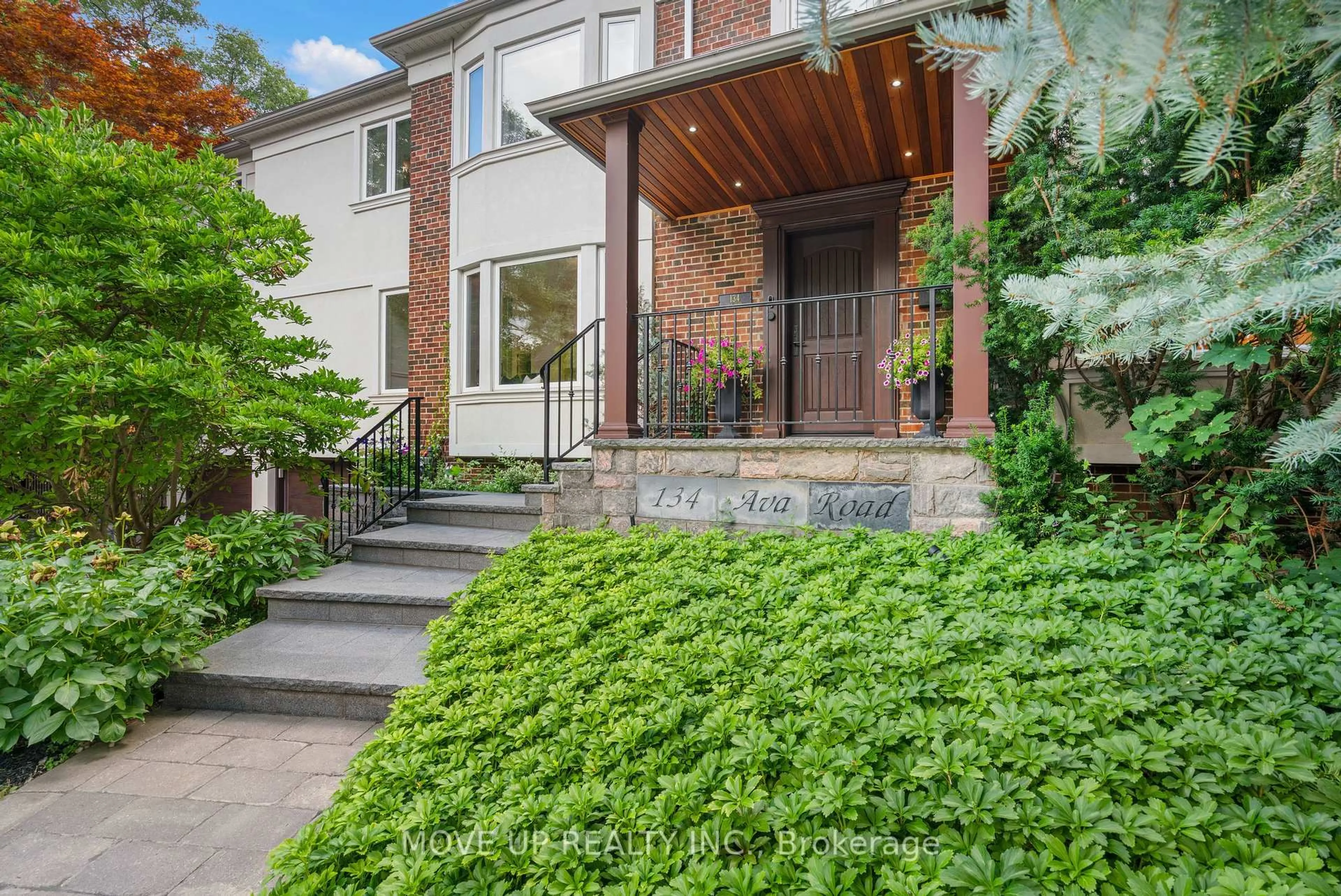 Home with brick exterior material, street for 134 Ava Rd, Toronto Ontario M6C 1W1
