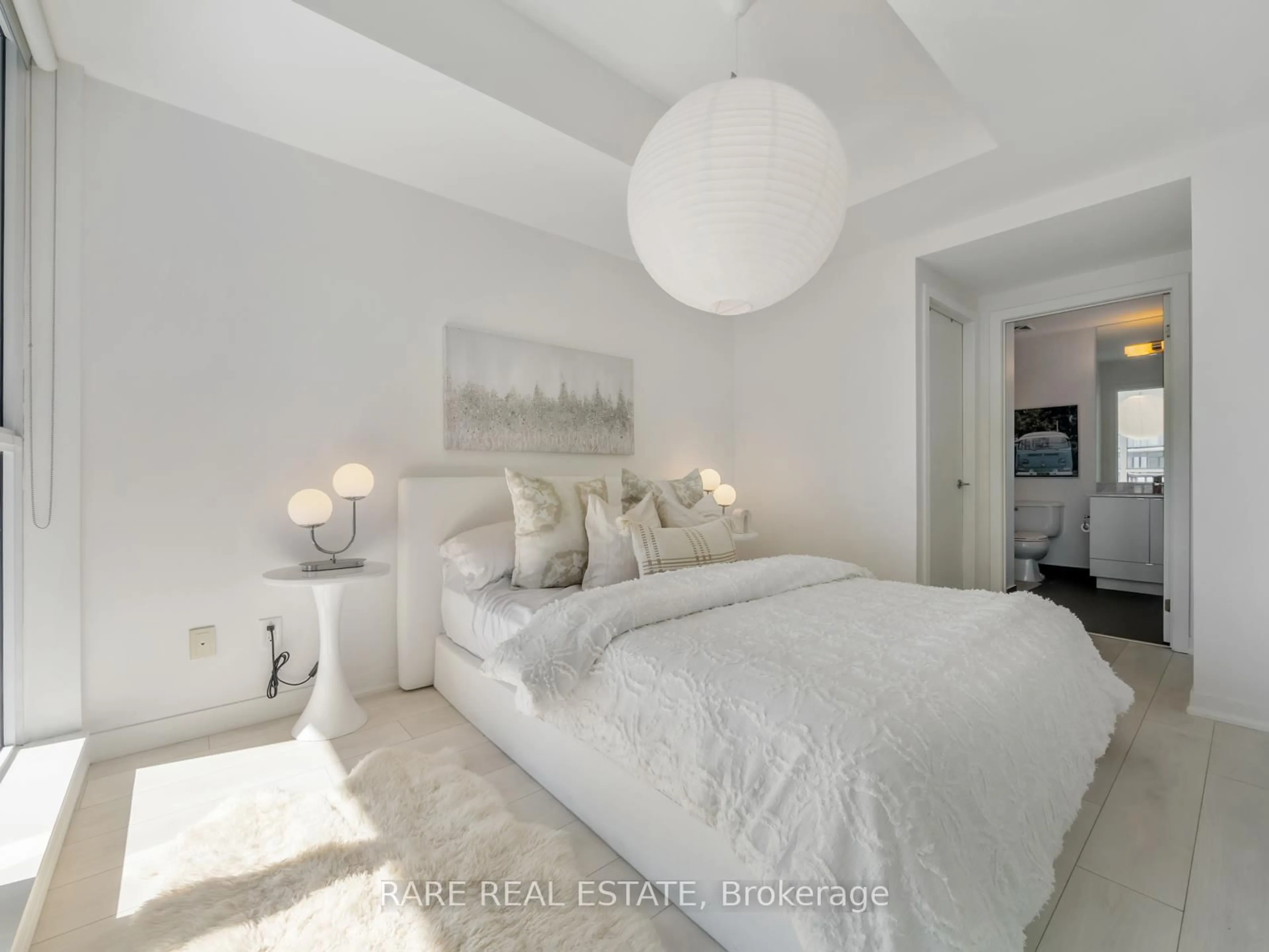 Bedroom with bed, unknown for 51 East Liberty St #1108, Toronto Ontario M6K 3P8