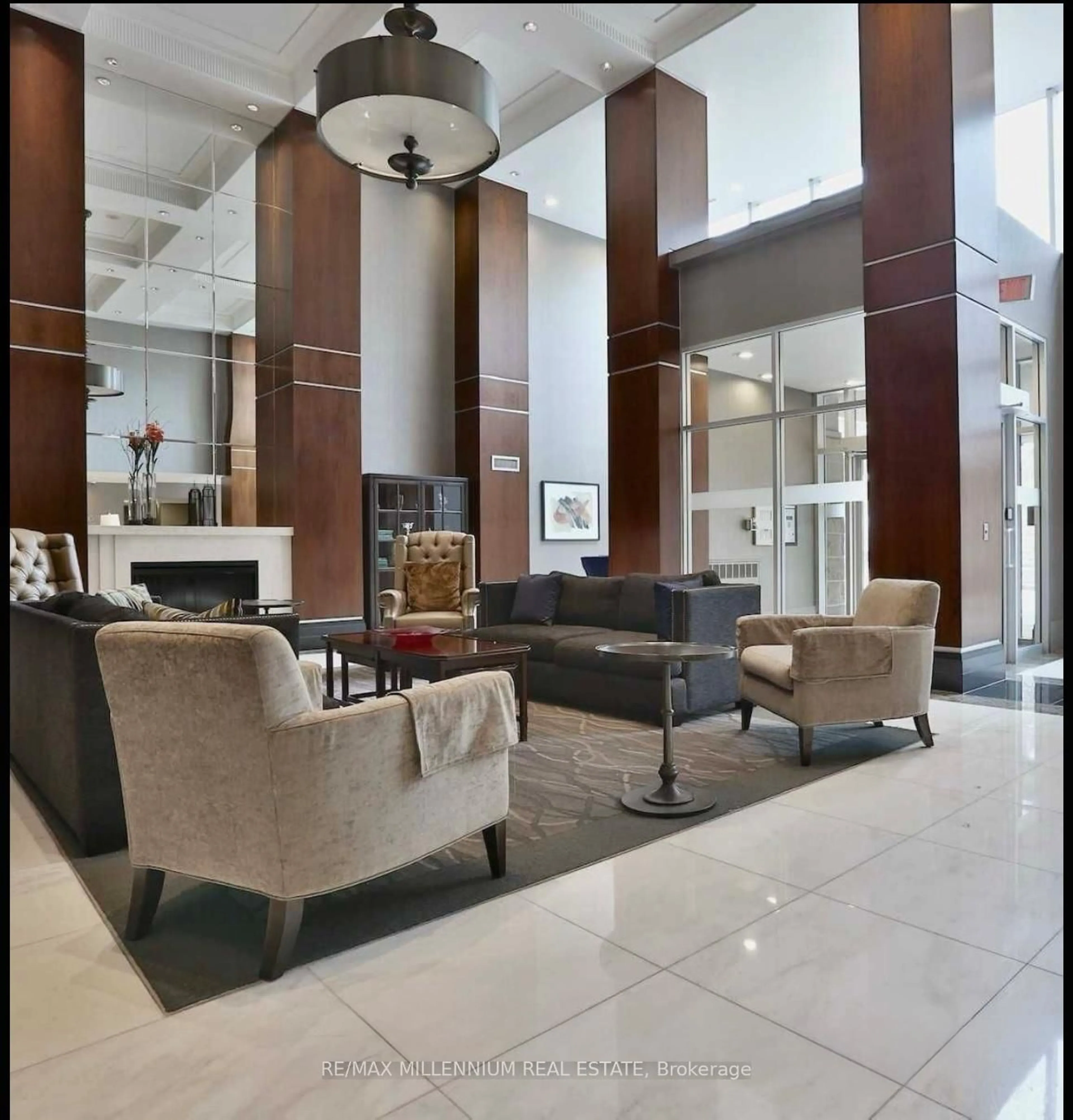 Lobby for 1 Rean Dr #2211, Toronto Ontario M2K 3C1