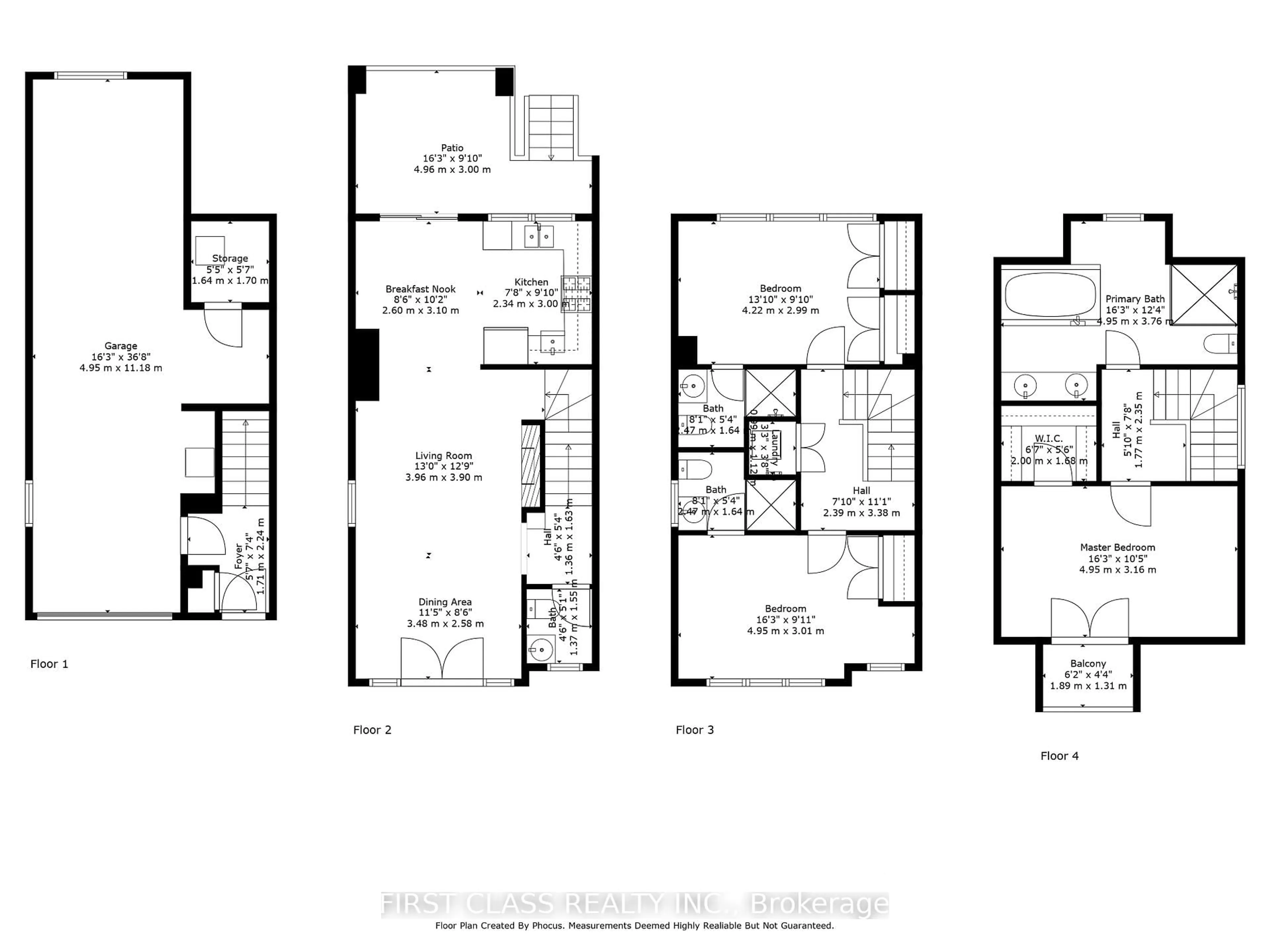 Floor plan for 23 Slingsby Lane, Toronto Ontario M2N 0H7