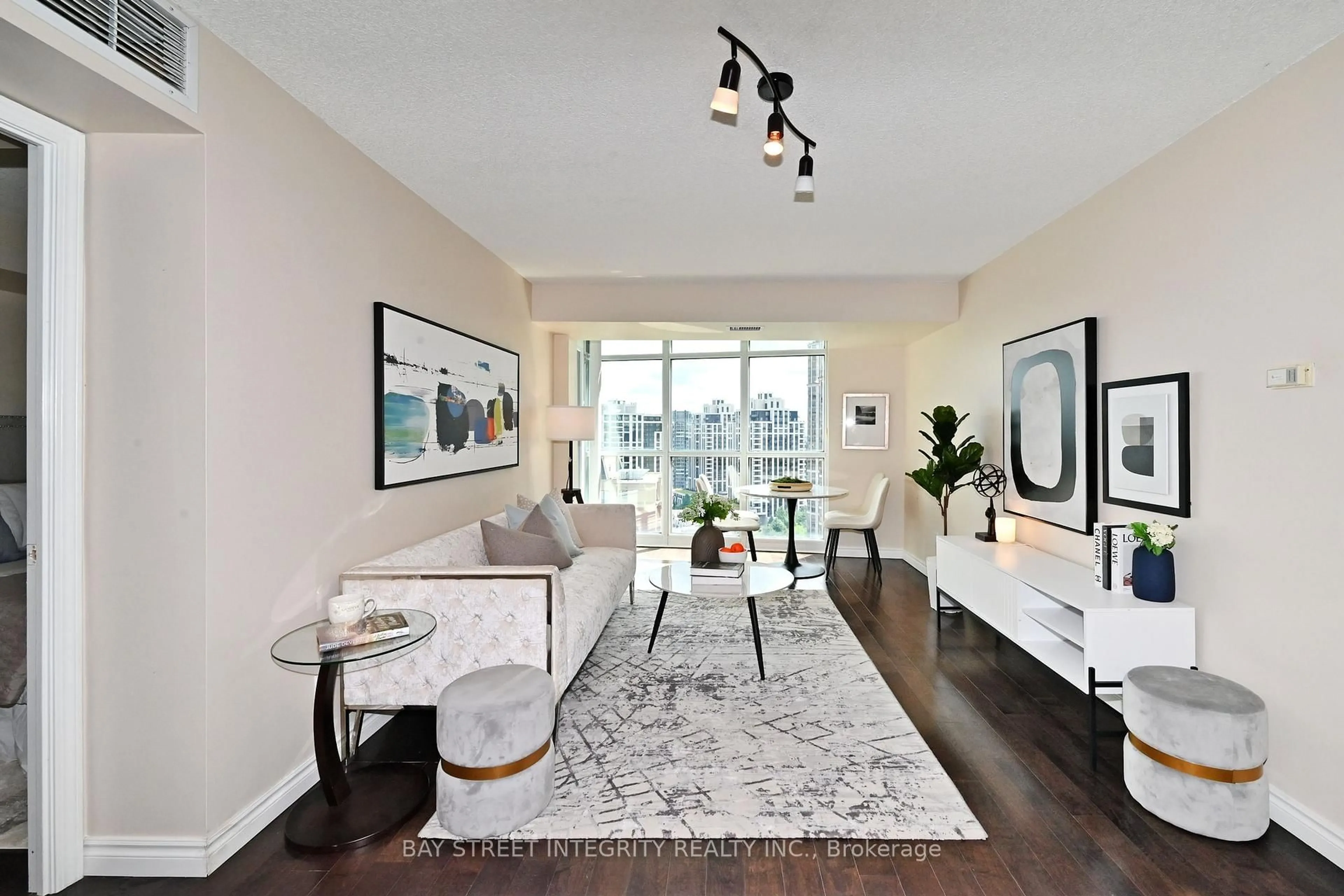 Living room with furniture, unknown for 30 Harrison Garden Blvd #2101, Toronto Ontario M2N 7A9
