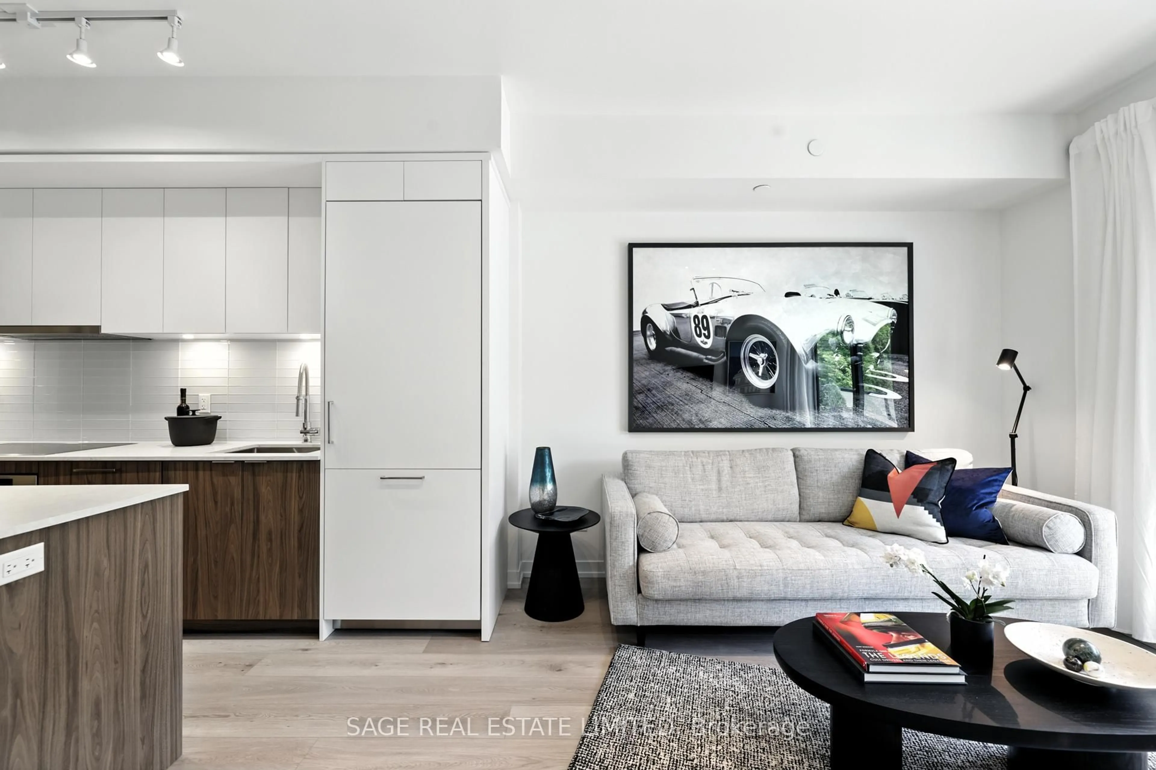 Living room with furniture, unknown for 863 St Clair Ave #206, Toronto Ontario M6C 1C4