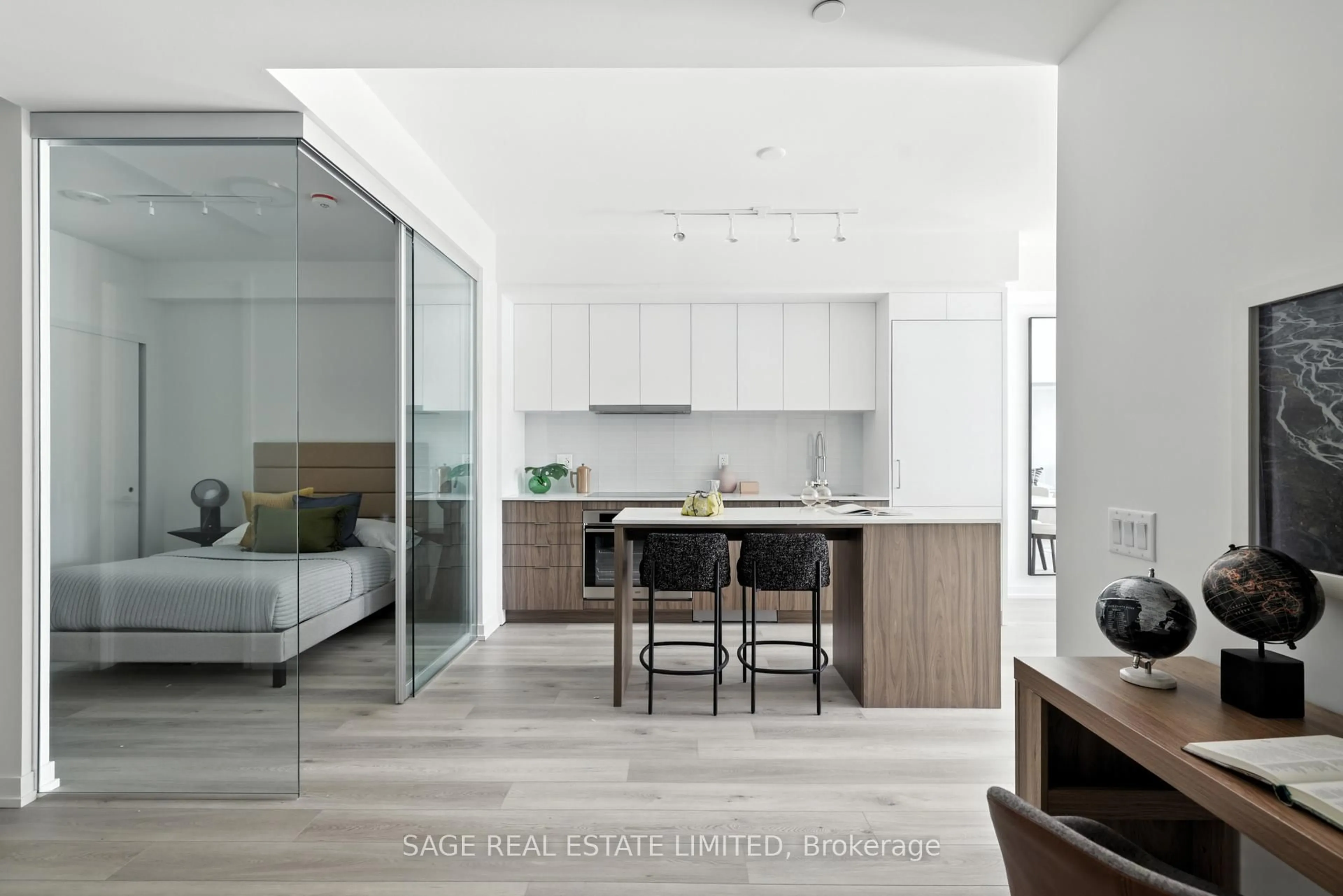 Open concept kitchen, unknown for 863 St Clair Ave #310, Toronto Ontario M6C 1C4