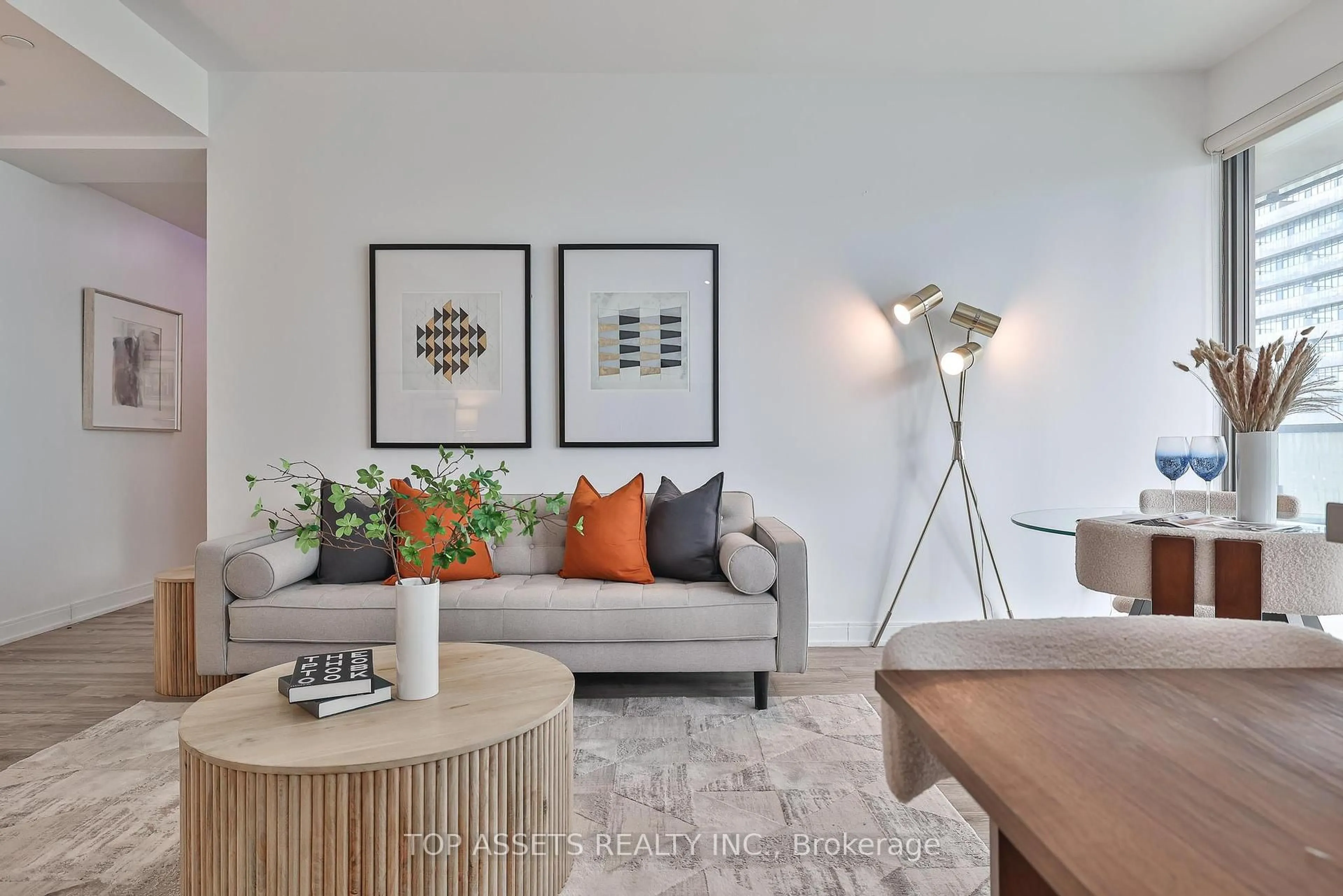 Living room with furniture, unknown for 50 Charles St #3707, Toronto Ontario M4Y 1T1
