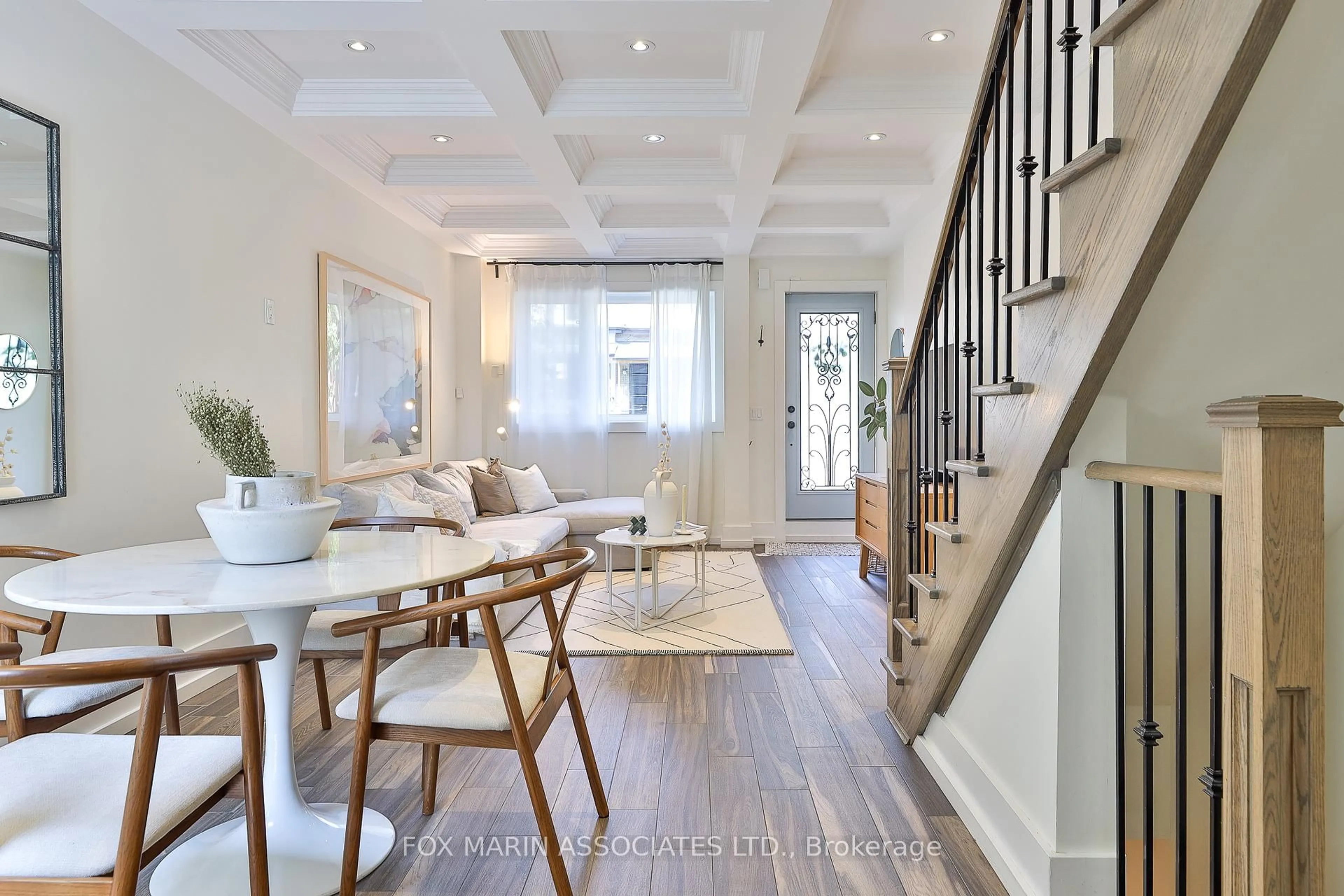 Indoor entryway for 73 Foxley St, Toronto Ontario M6J 1P9