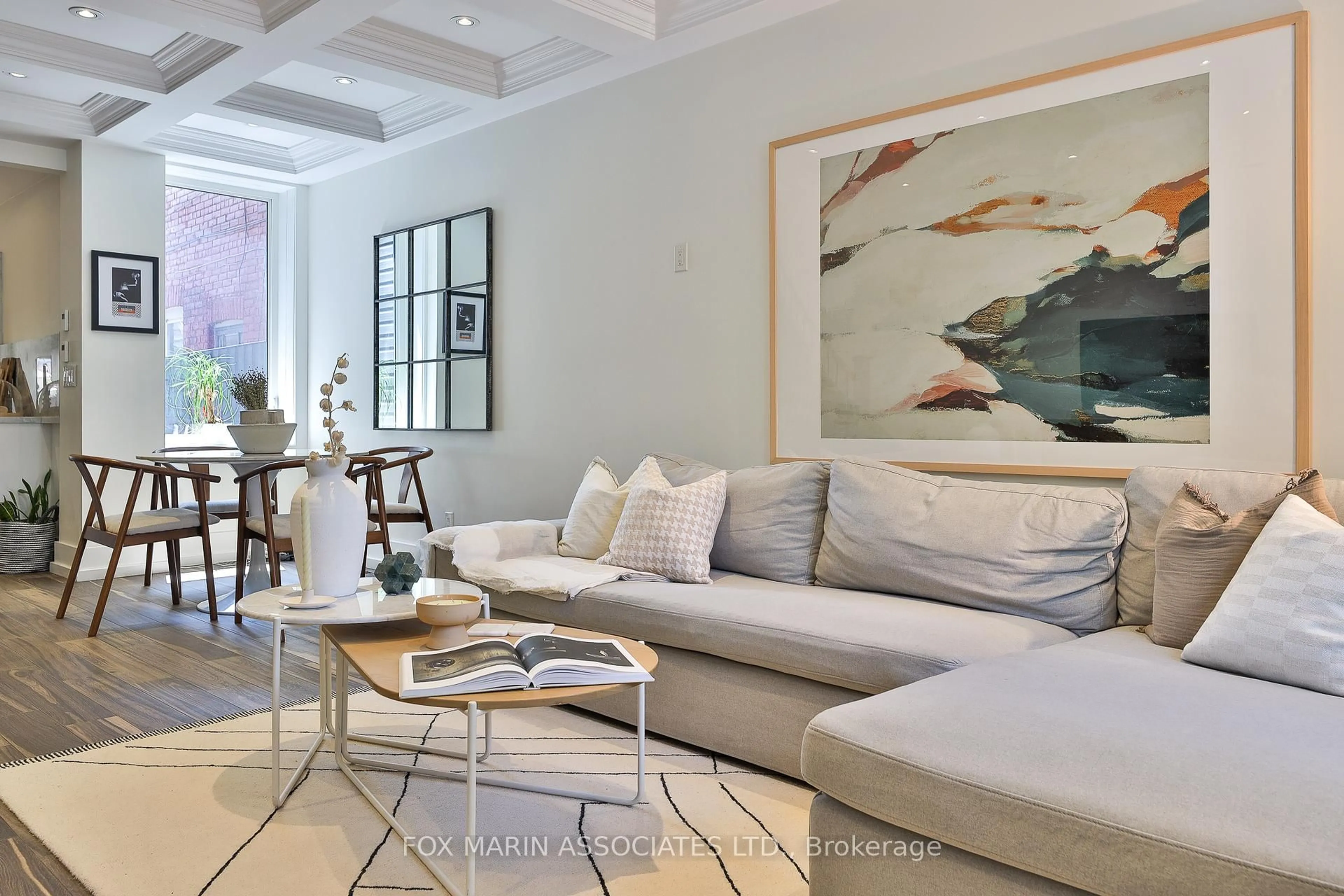 Living room with furniture, unknown for 73 Foxley St, Toronto Ontario M6J 1P9