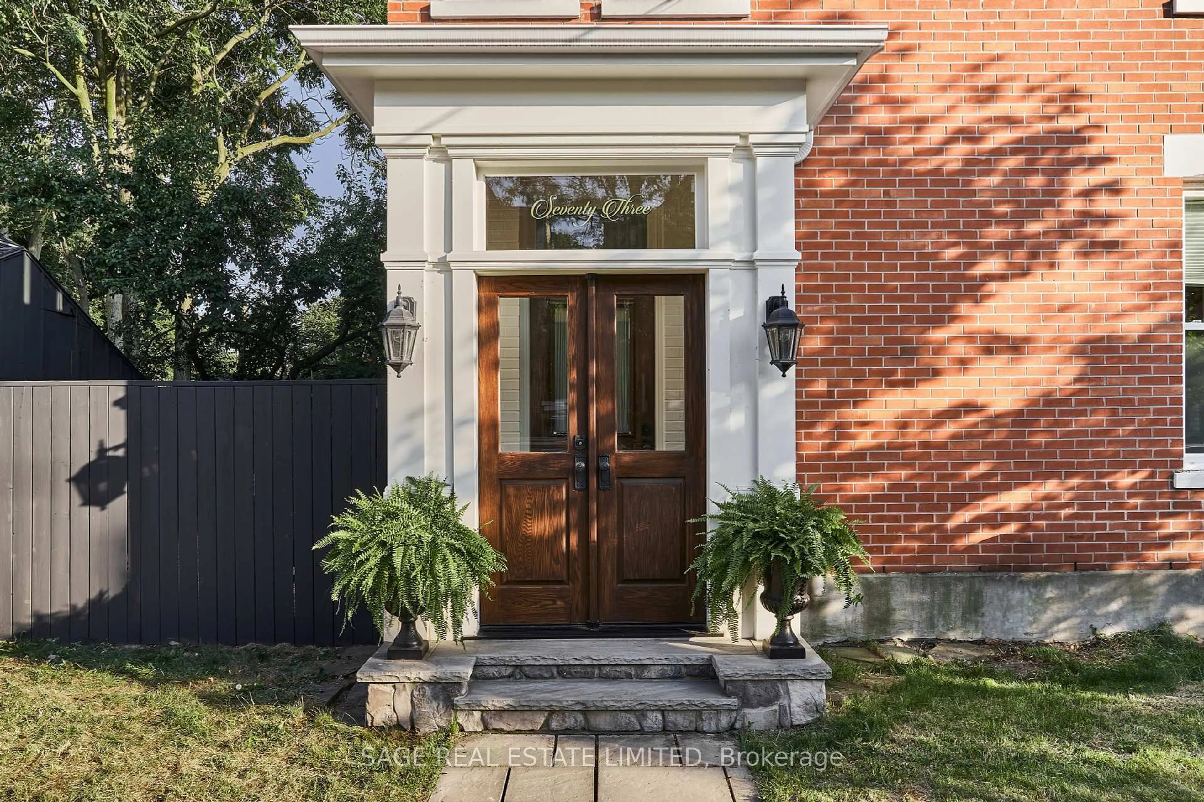 Home with brick exterior material, street for 73 Lakeview Ave, Toronto Ontario M6J 3B4