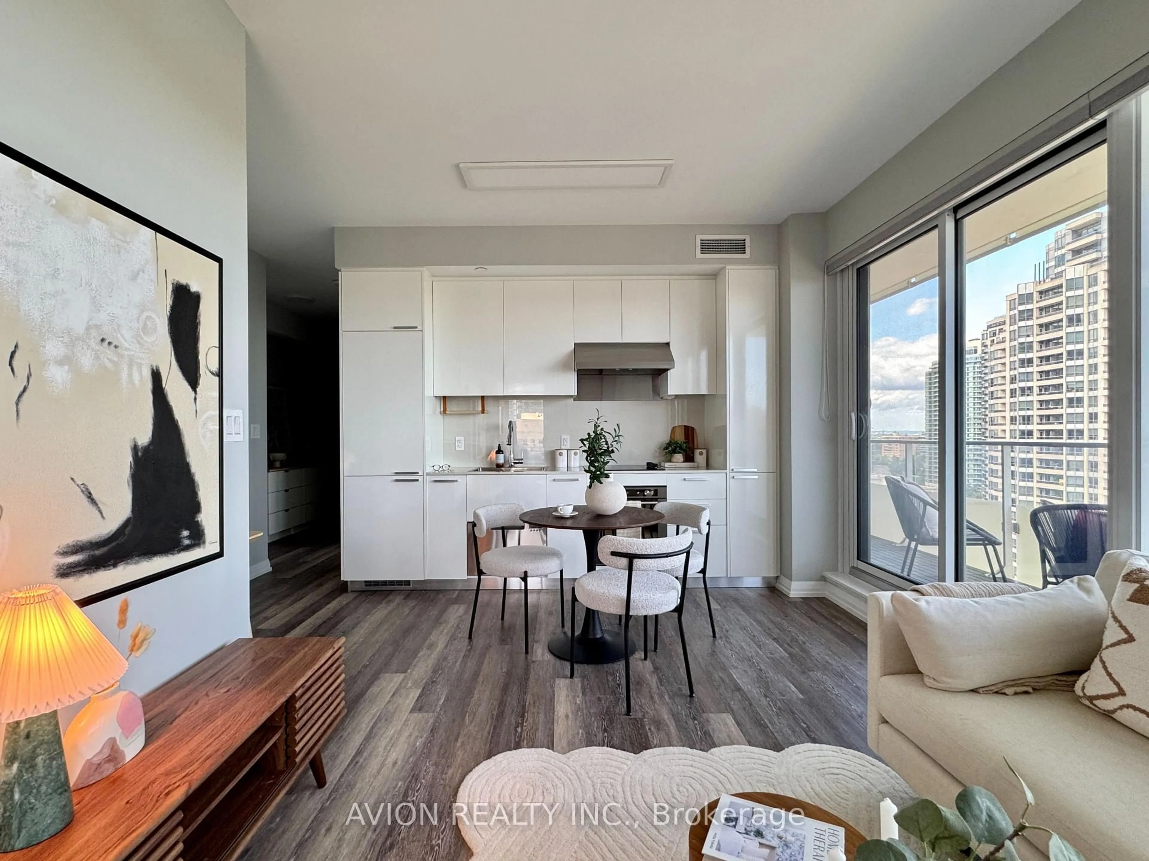 Open concept kitchen, unknown for 75 Canterbury Pl #2002, Toronto Ontario M2N 2N1