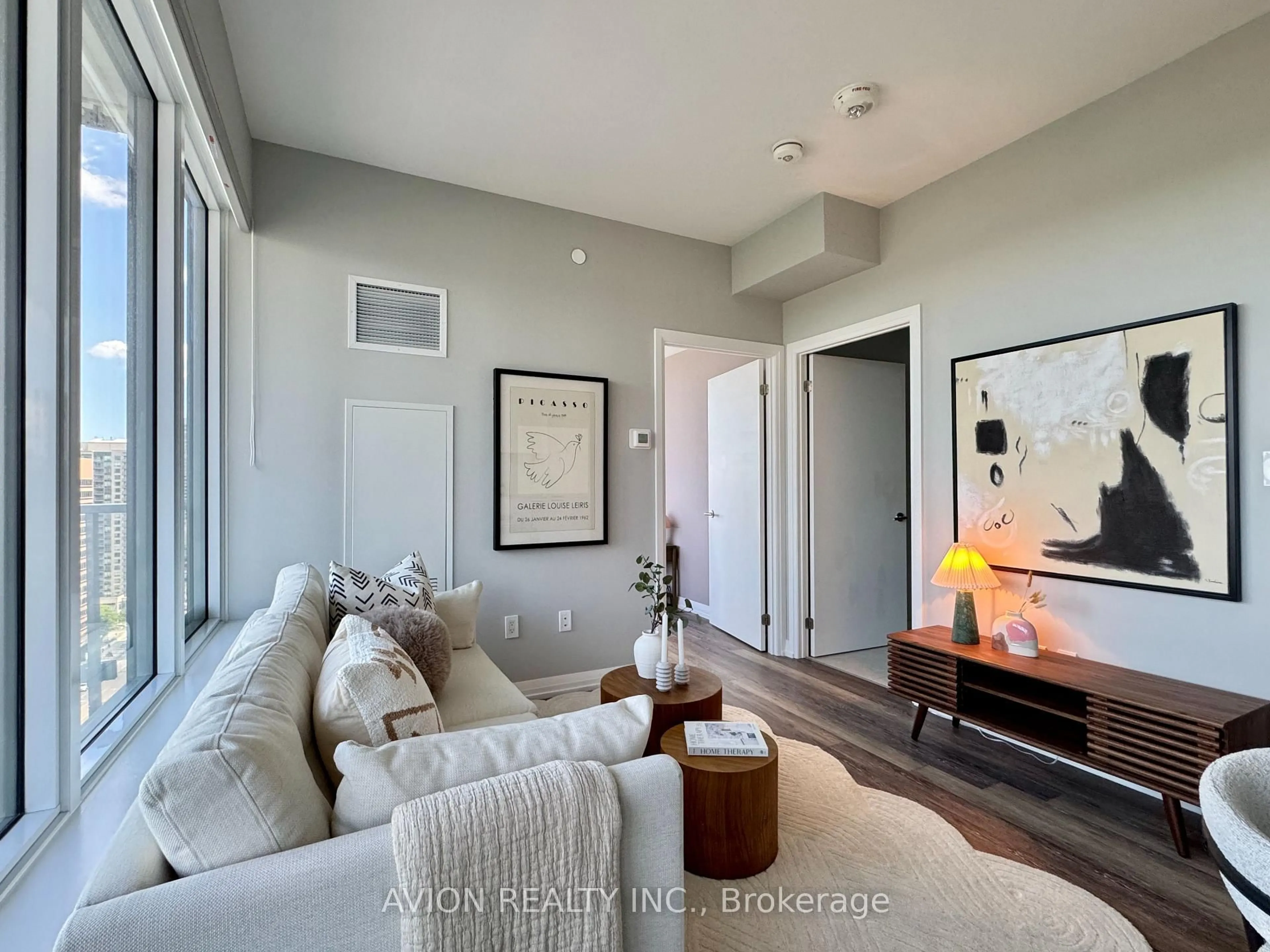 Living room with furniture, unknown for 75 Canterbury Pl #2002, Toronto Ontario M2N 2N1