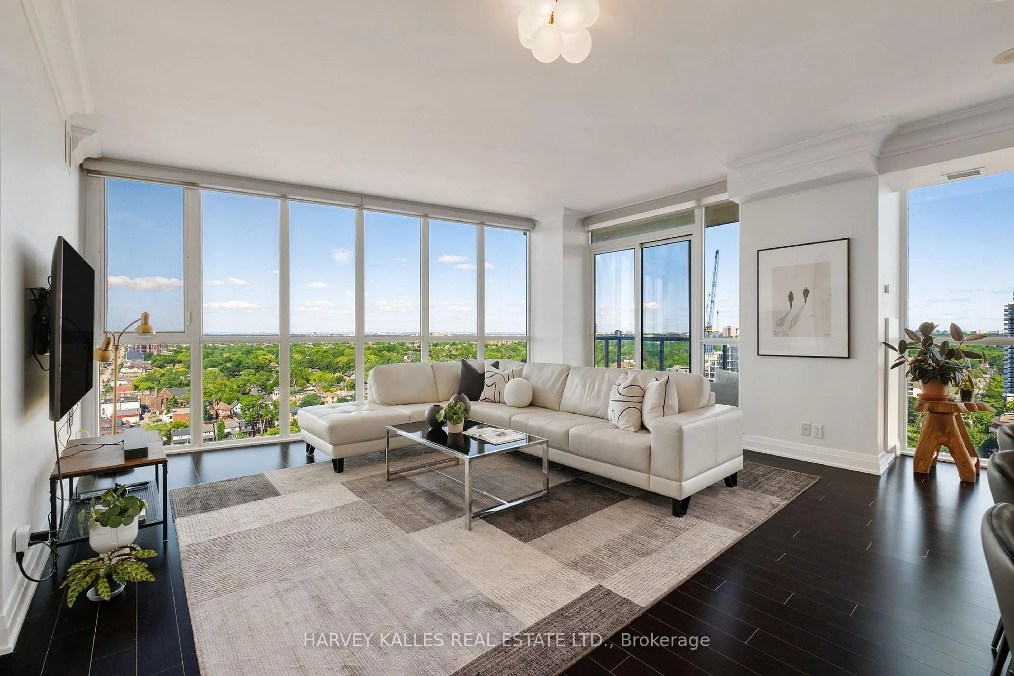 Living room with furniture, unknown for 530 St Clair Ave #1602, Toronto Ontario M6C 0A2
