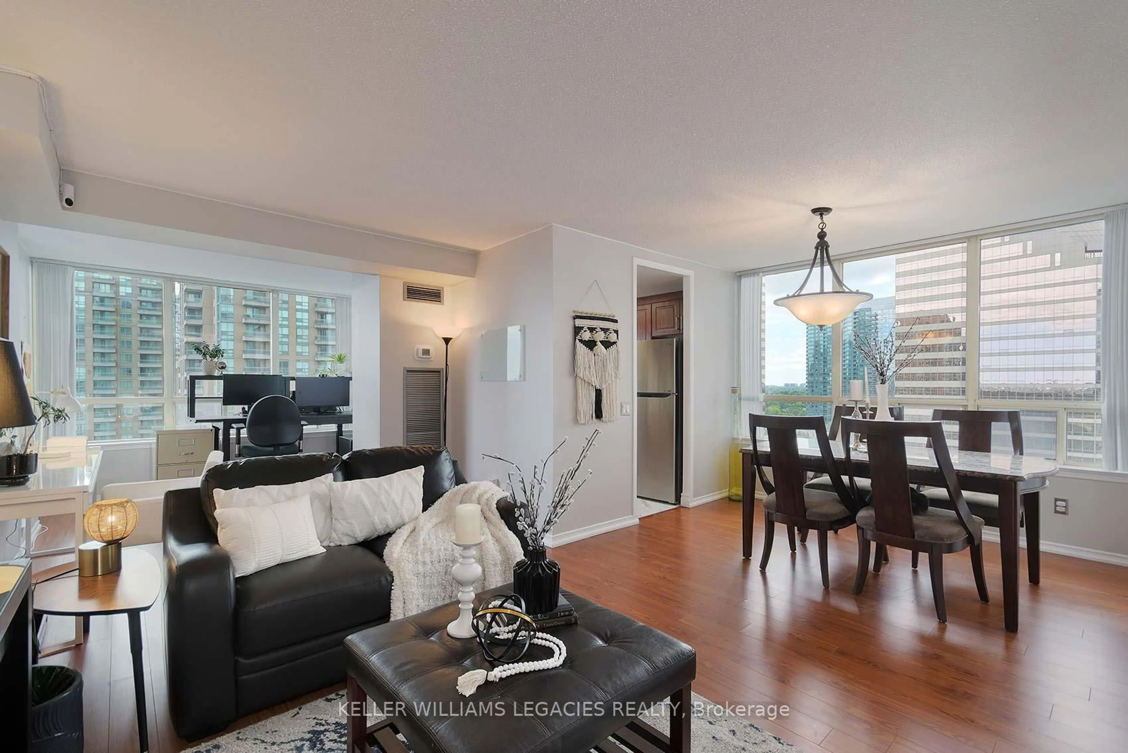 Living room with furniture, unknown for 7 Bishop Ave #1601, Toronto Ontario M2M 4J4