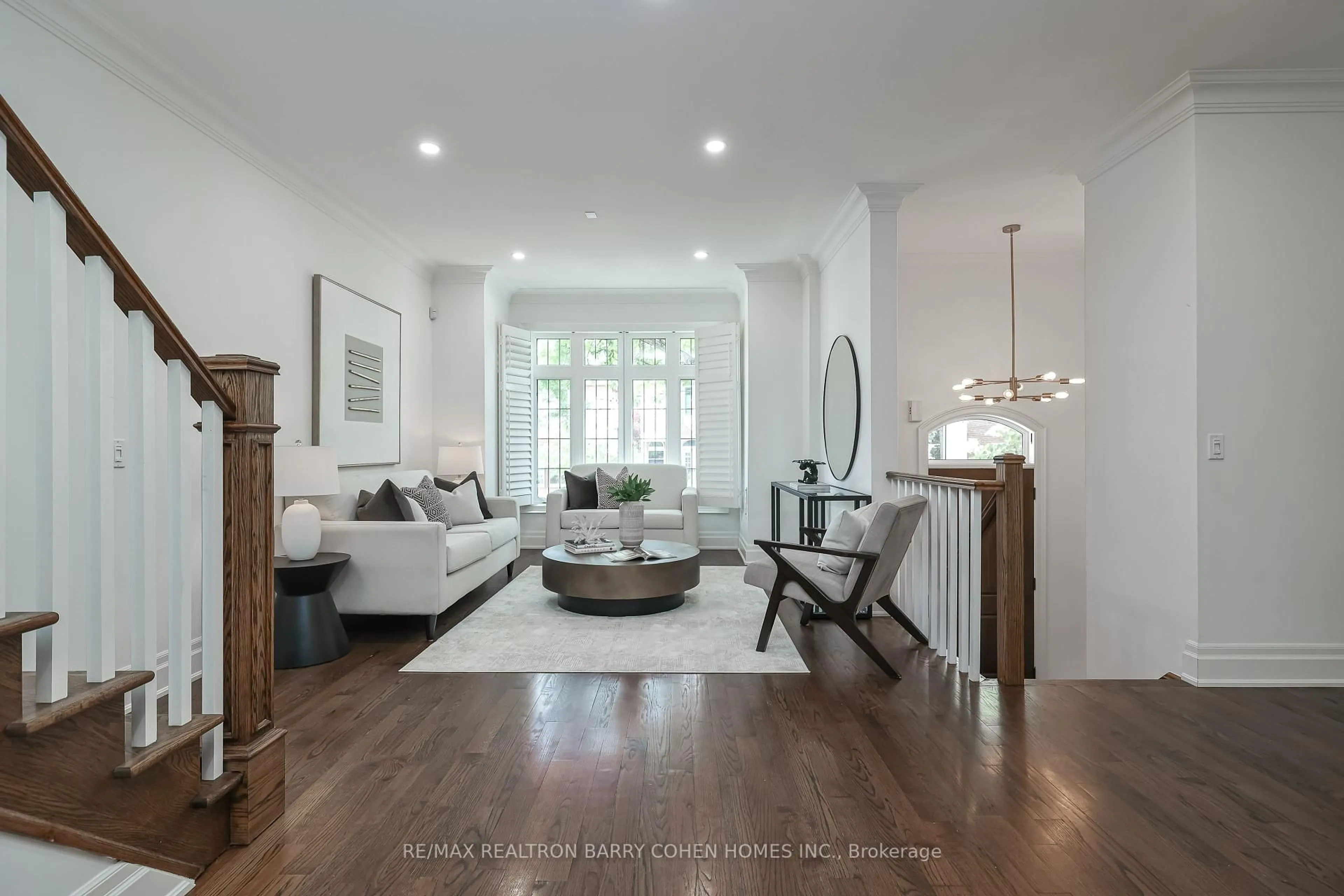 Living room with furniture, unknown for 136 Bowood Ave, Toronto Ontario M4N 1Y5