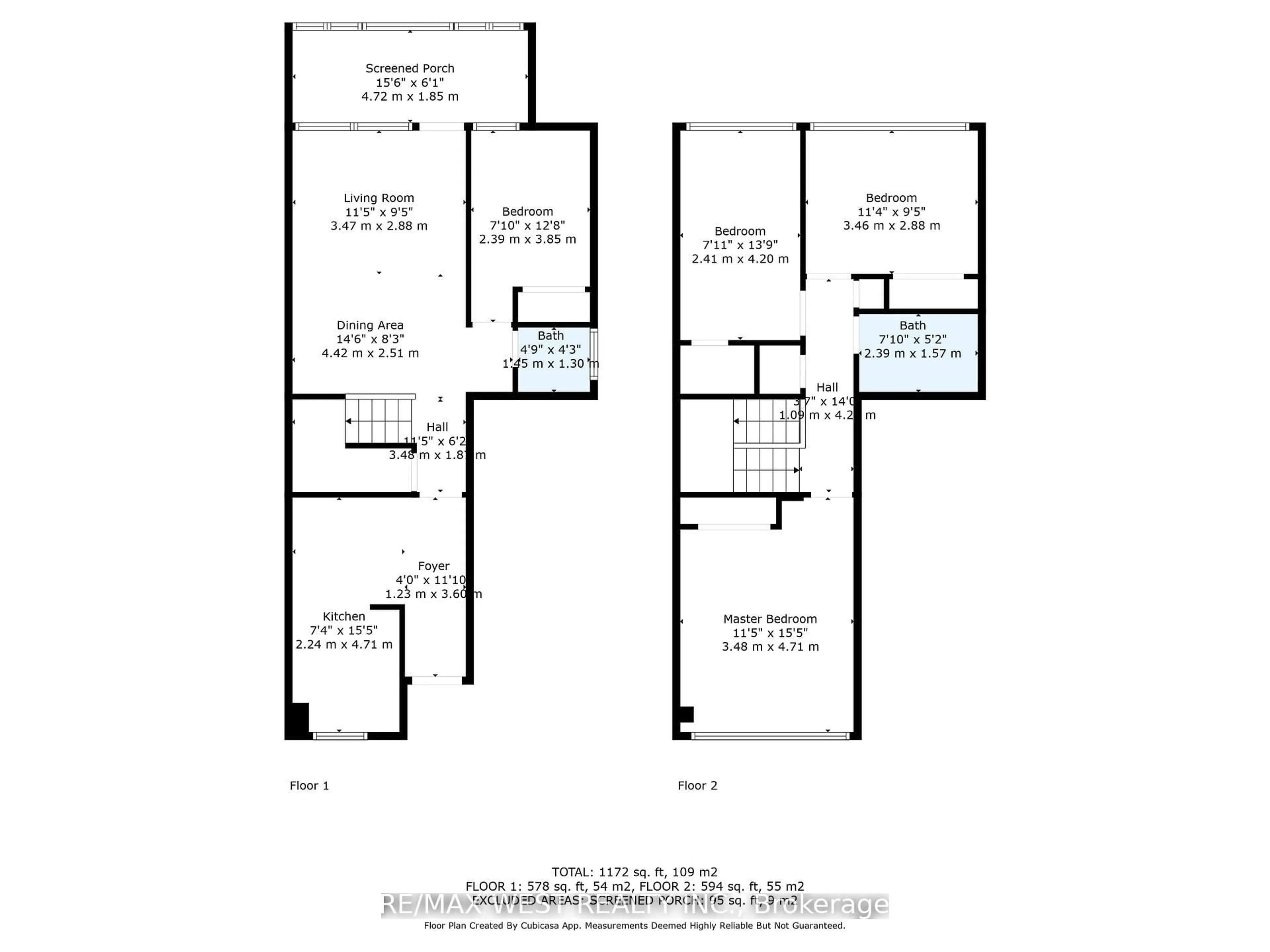 Floor plan for 155 Leeward Glwy #305, Toronto Ontario M3C 3E7