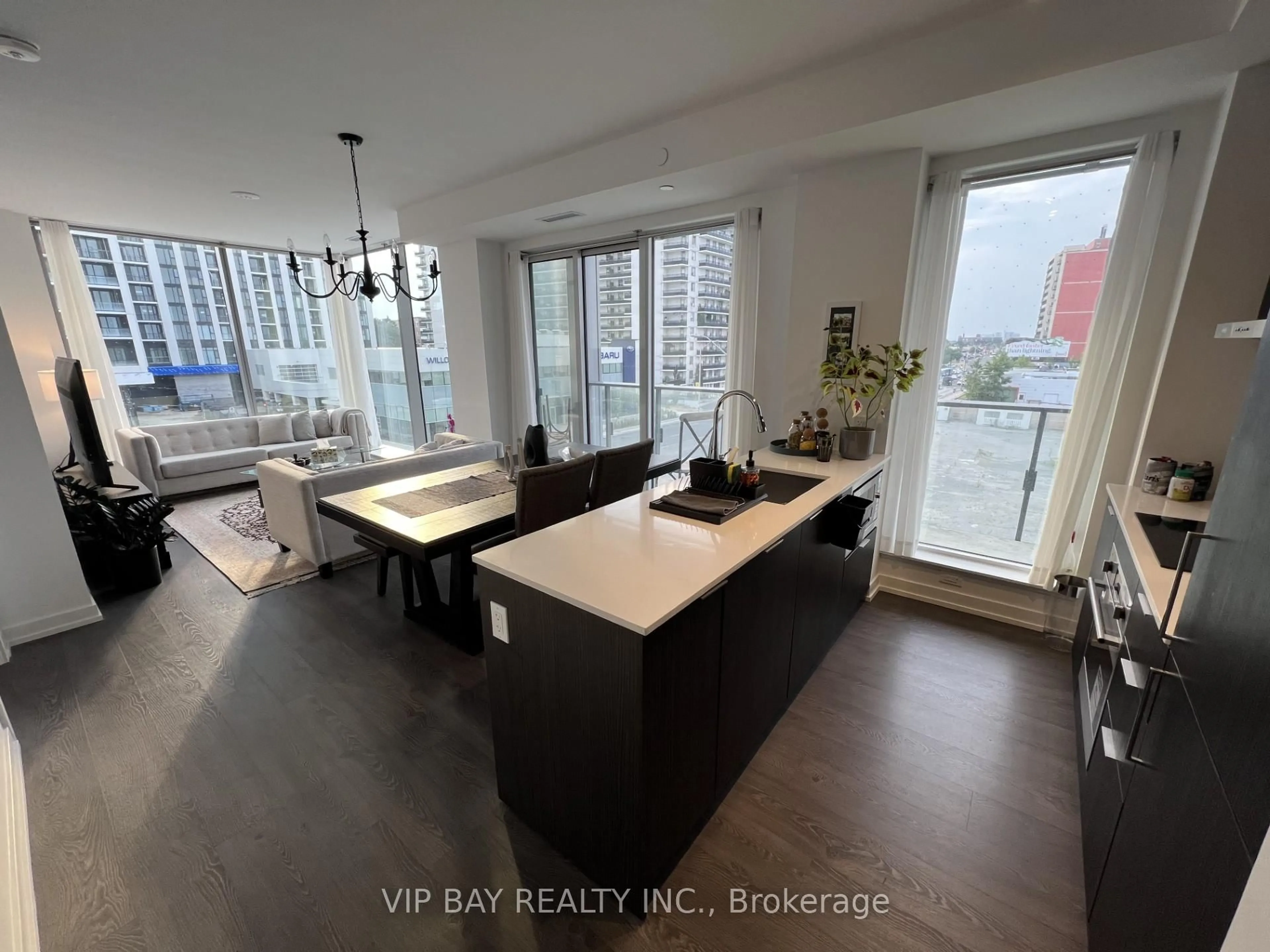 Open concept kitchen, unknown for 7 Golden Lion Hts #N438, Toronto Ontario M2M 0C1