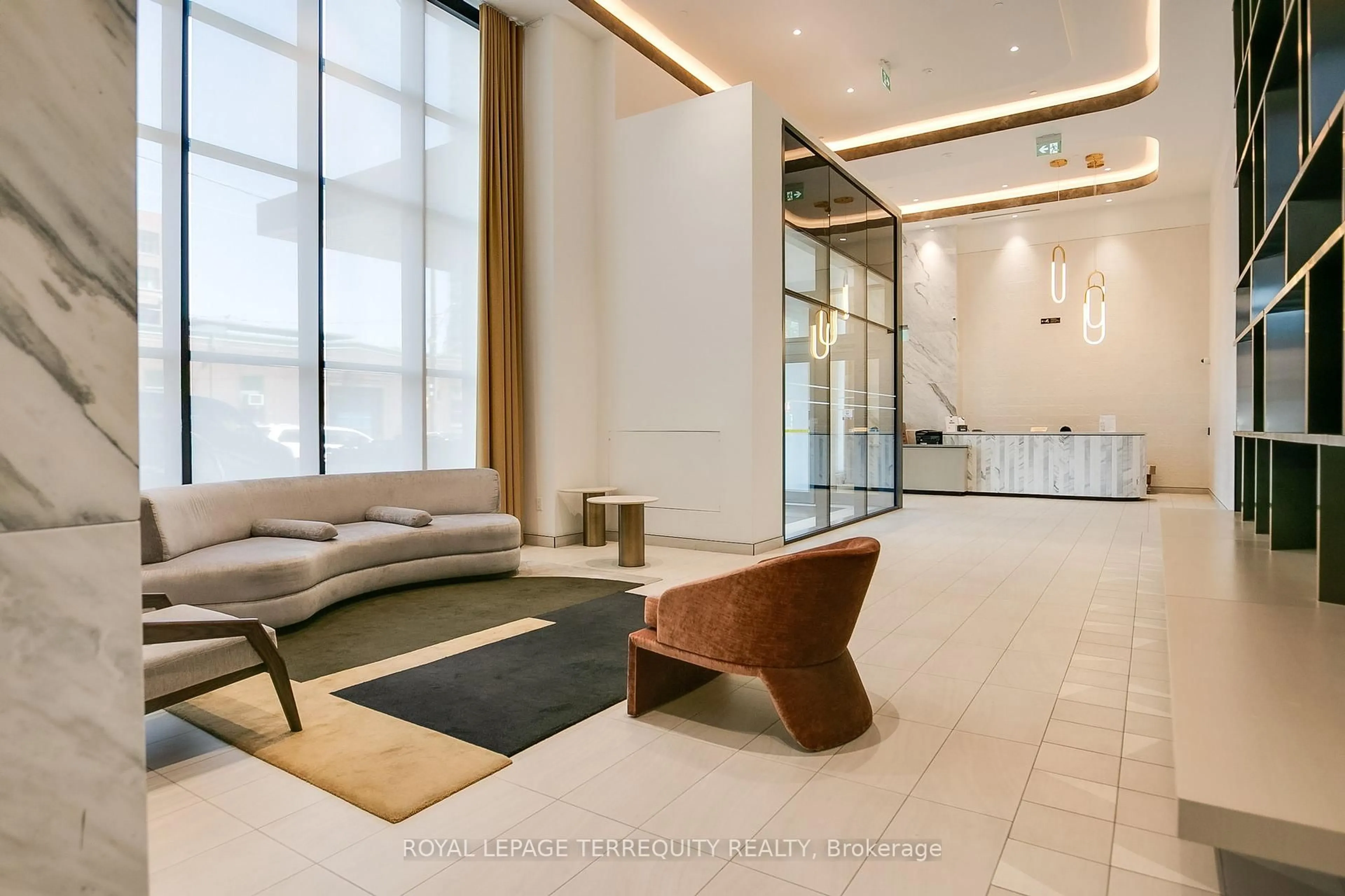 Lobby for 130 River St #205, Toronto Ontario M5A 0R8