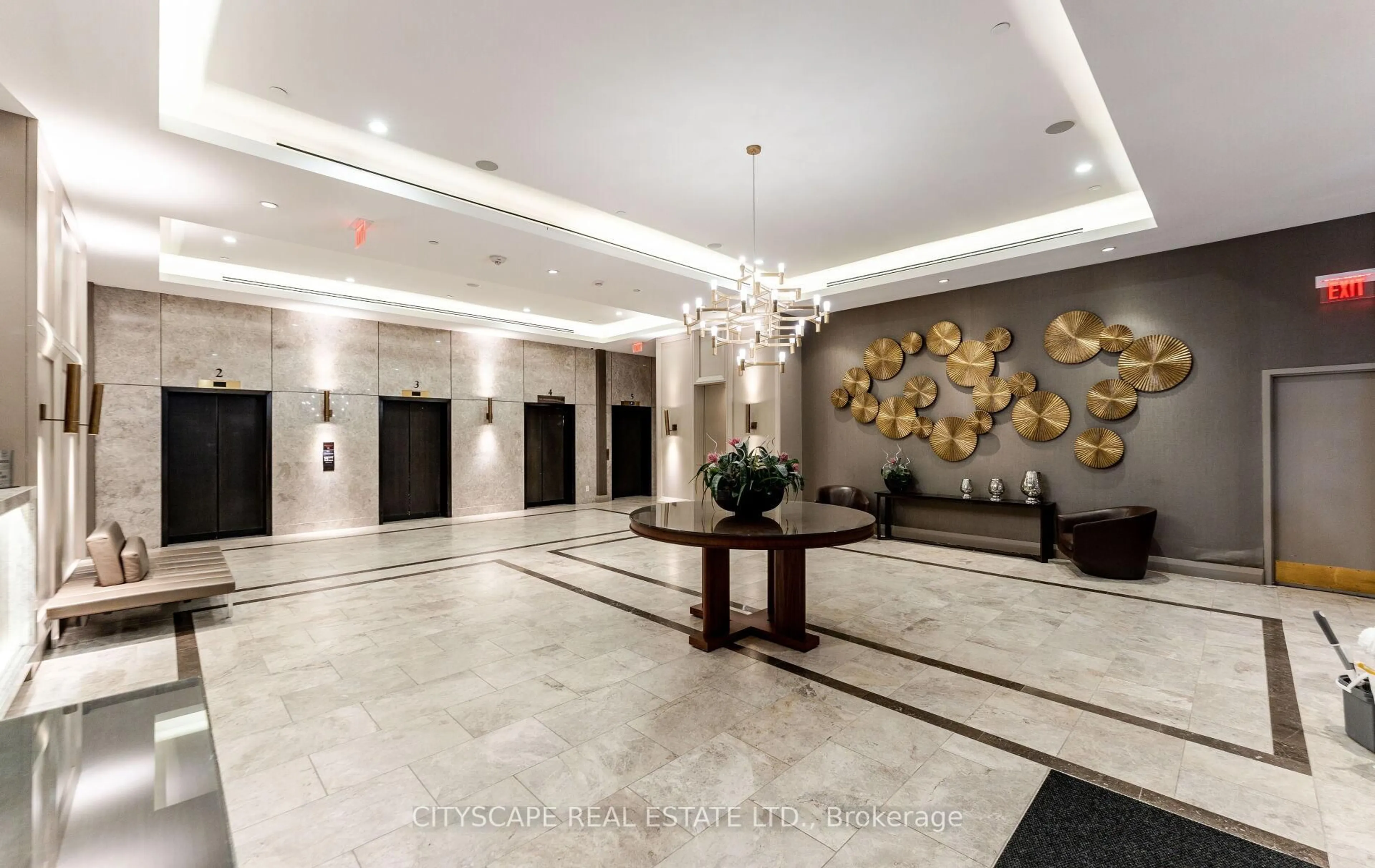 Lobby for 155 Yorkville Ave #2120, Toronto Ontario M5R 1C4