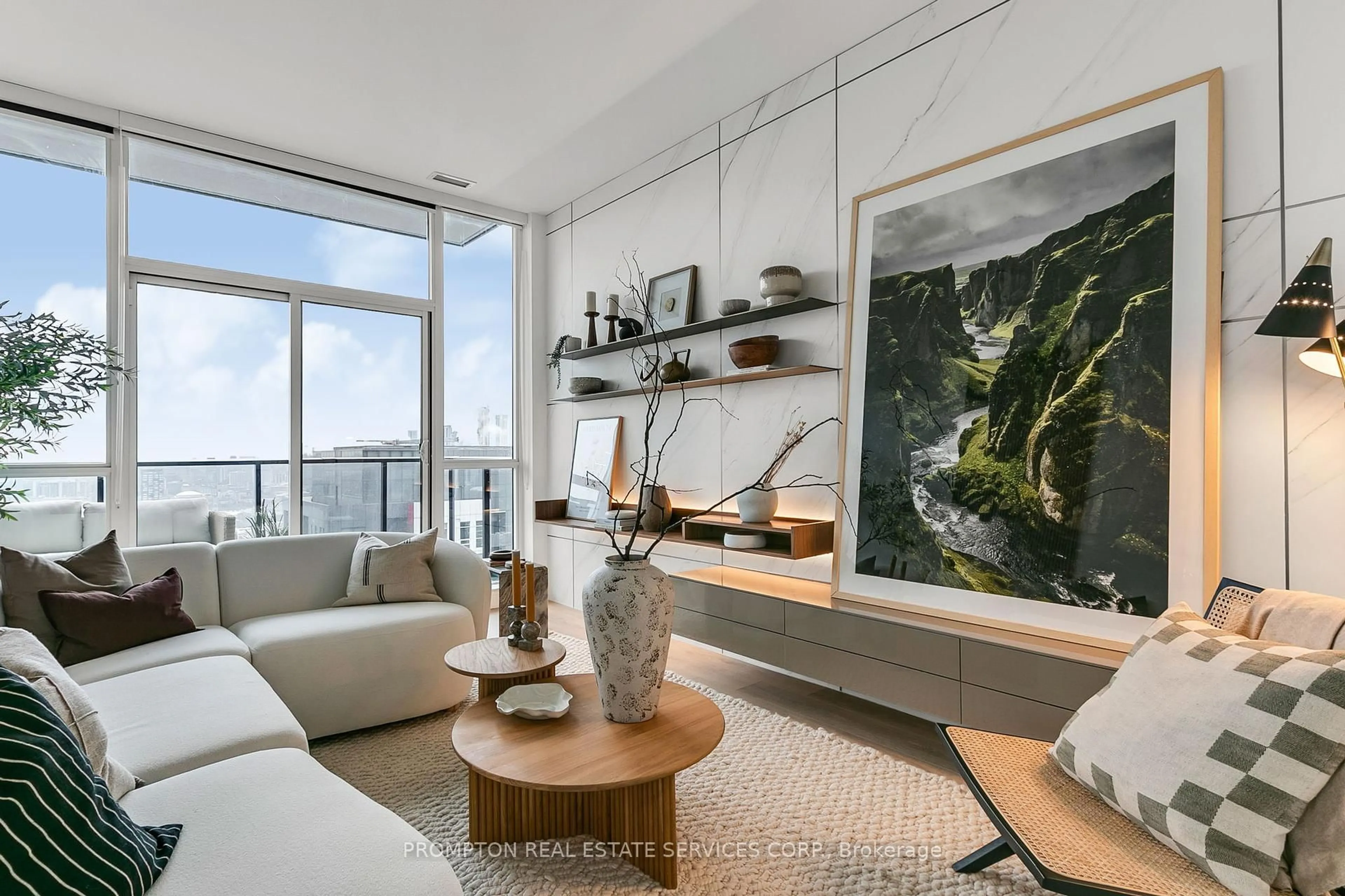 Living room with furniture, unknown for 38 Widmer St #PH 5111, Toronto Ontario M5V 2E9