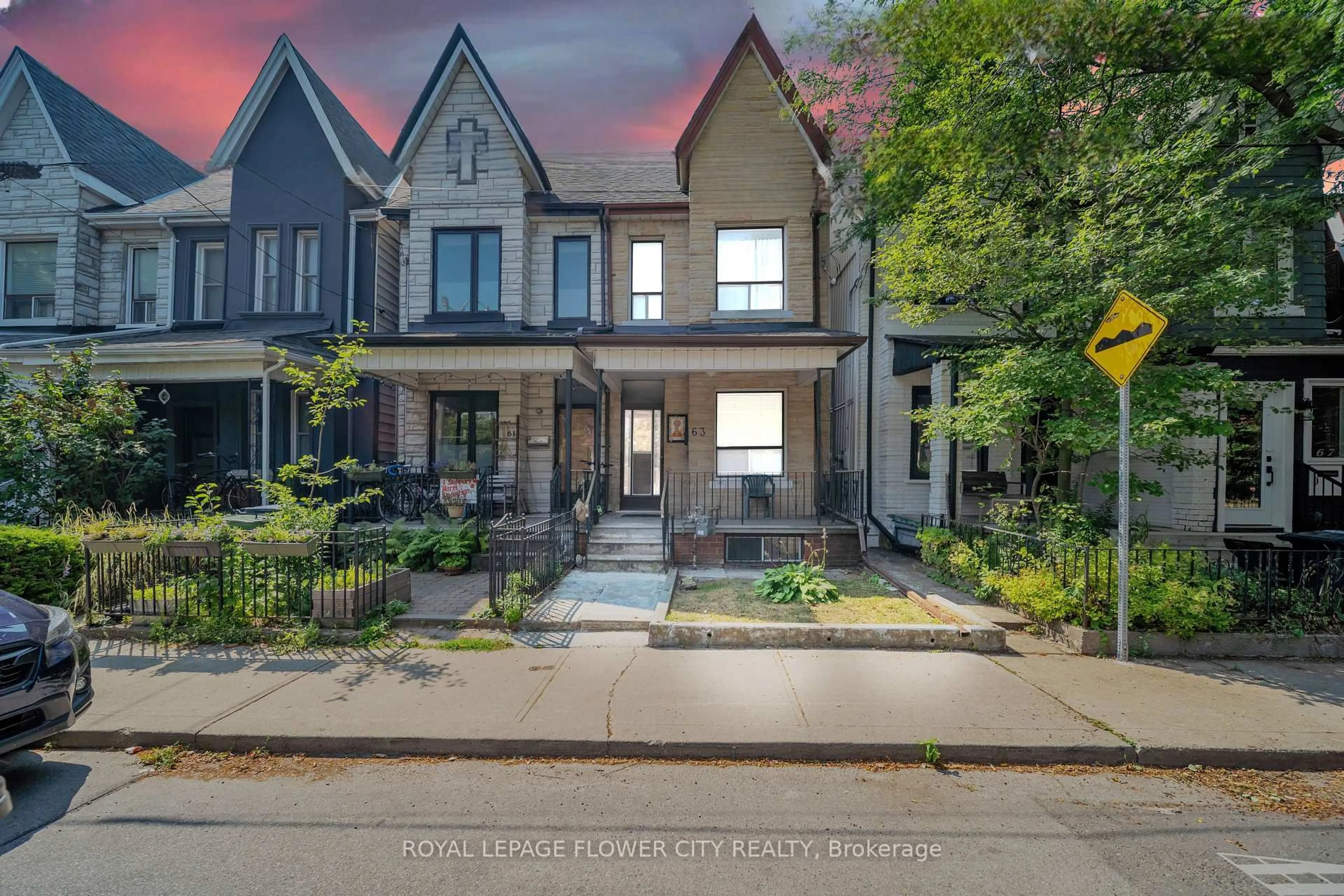 Home with brick exterior material, street for 63 Moutray St, Toronto Ontario M6K 1W4