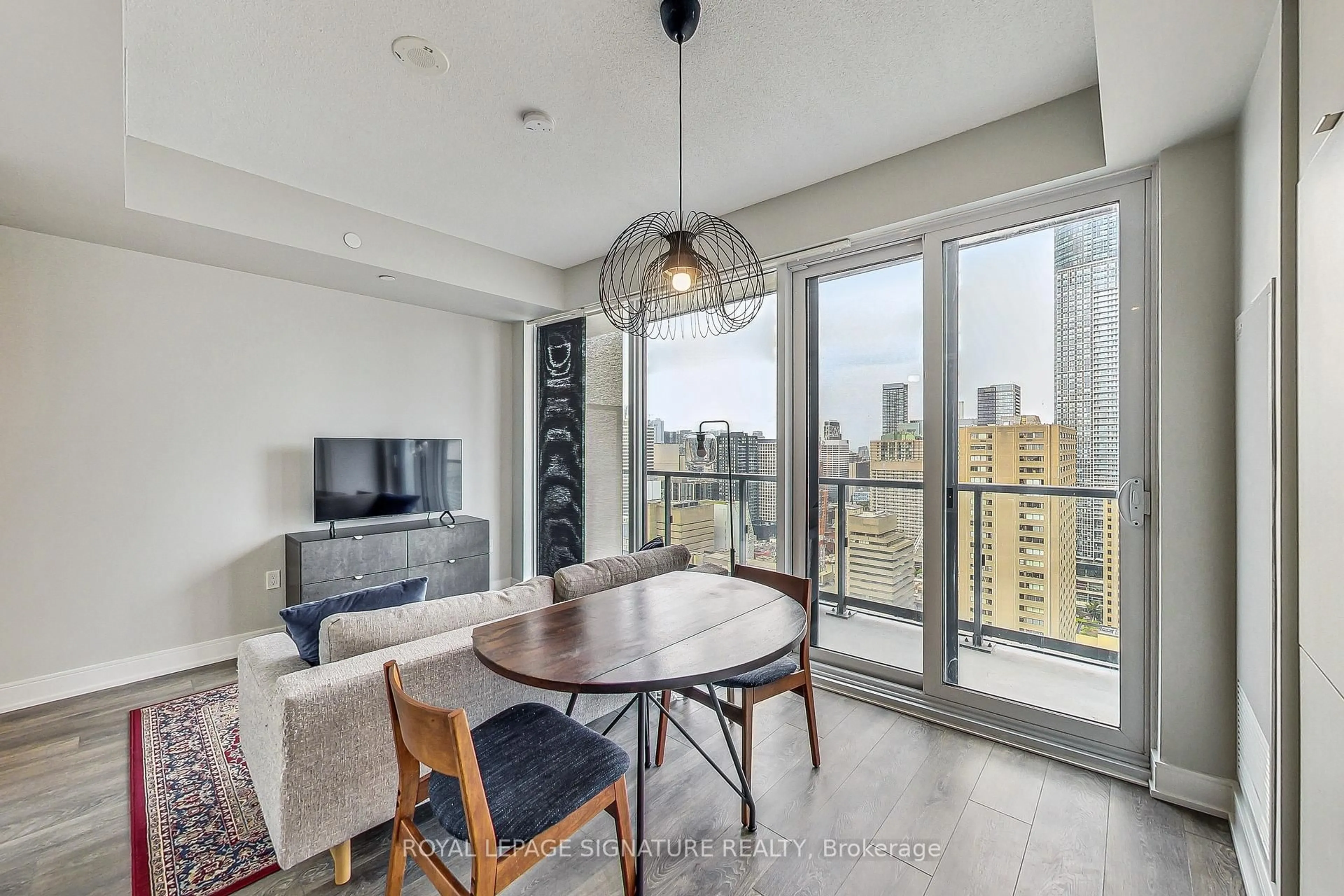 Living room with furniture, unknown for 89 McGill St #2912, Toronto Ontario M5B 0B1