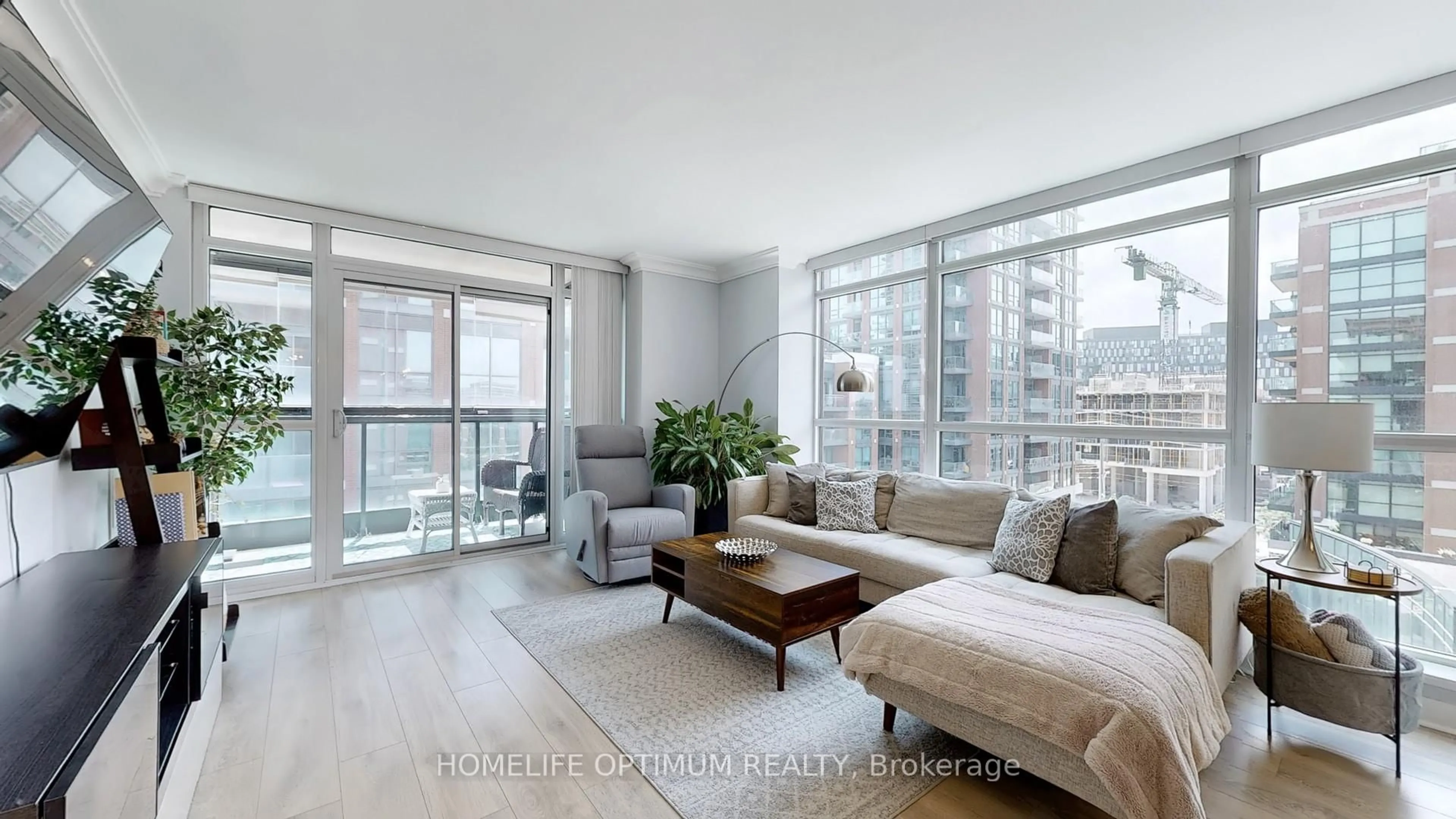 Living room with furniture, unknown for 525 Wilson Ave #602, Toronto Ontario M3H 0A7