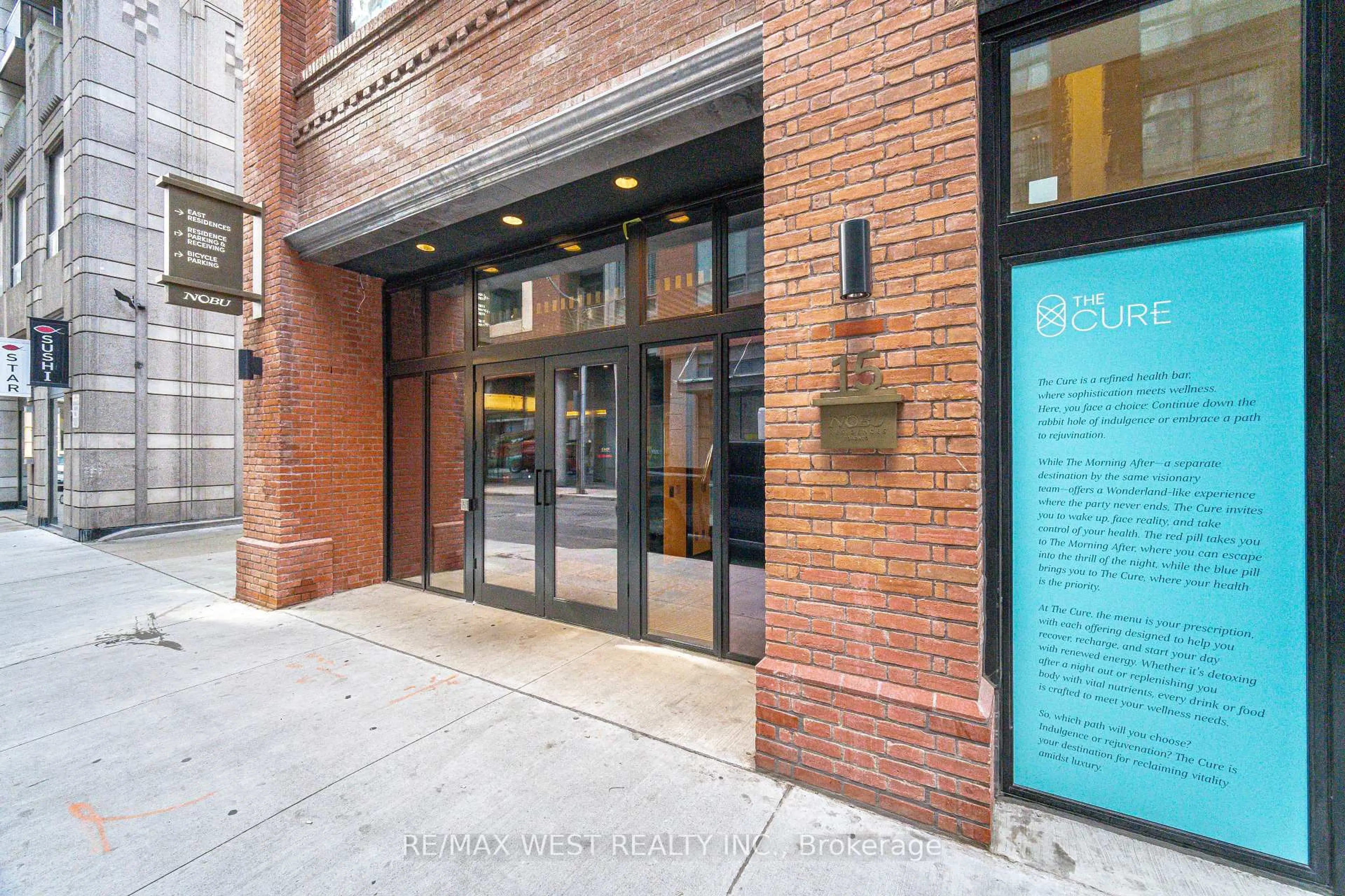 Indoor foyer for 15 Mercer St #2101, Toronto Ontario M5V 1H2