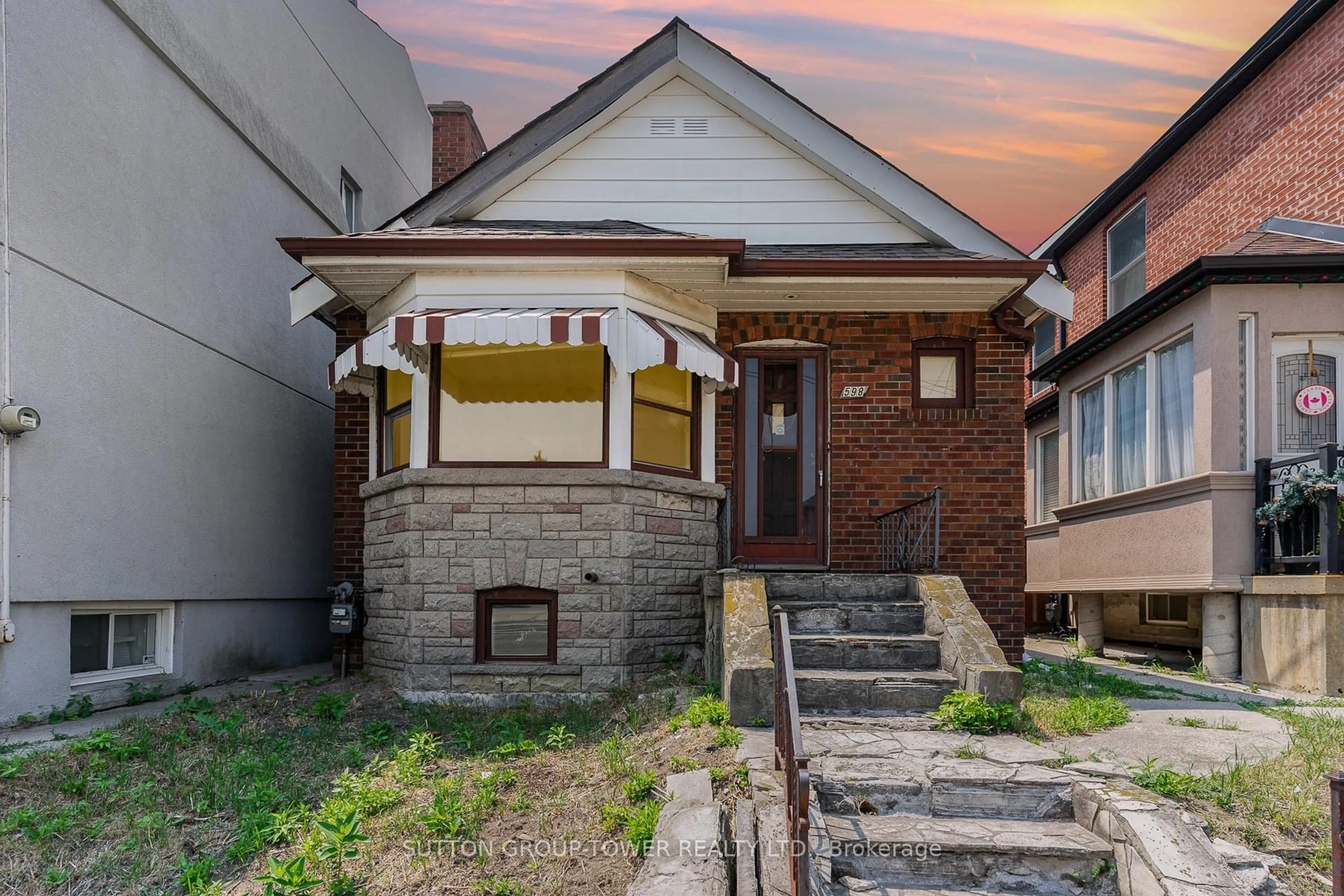 Home with brick exterior material, street for 598 Oakwood Ave, Toronto Ontario M6E 2X8