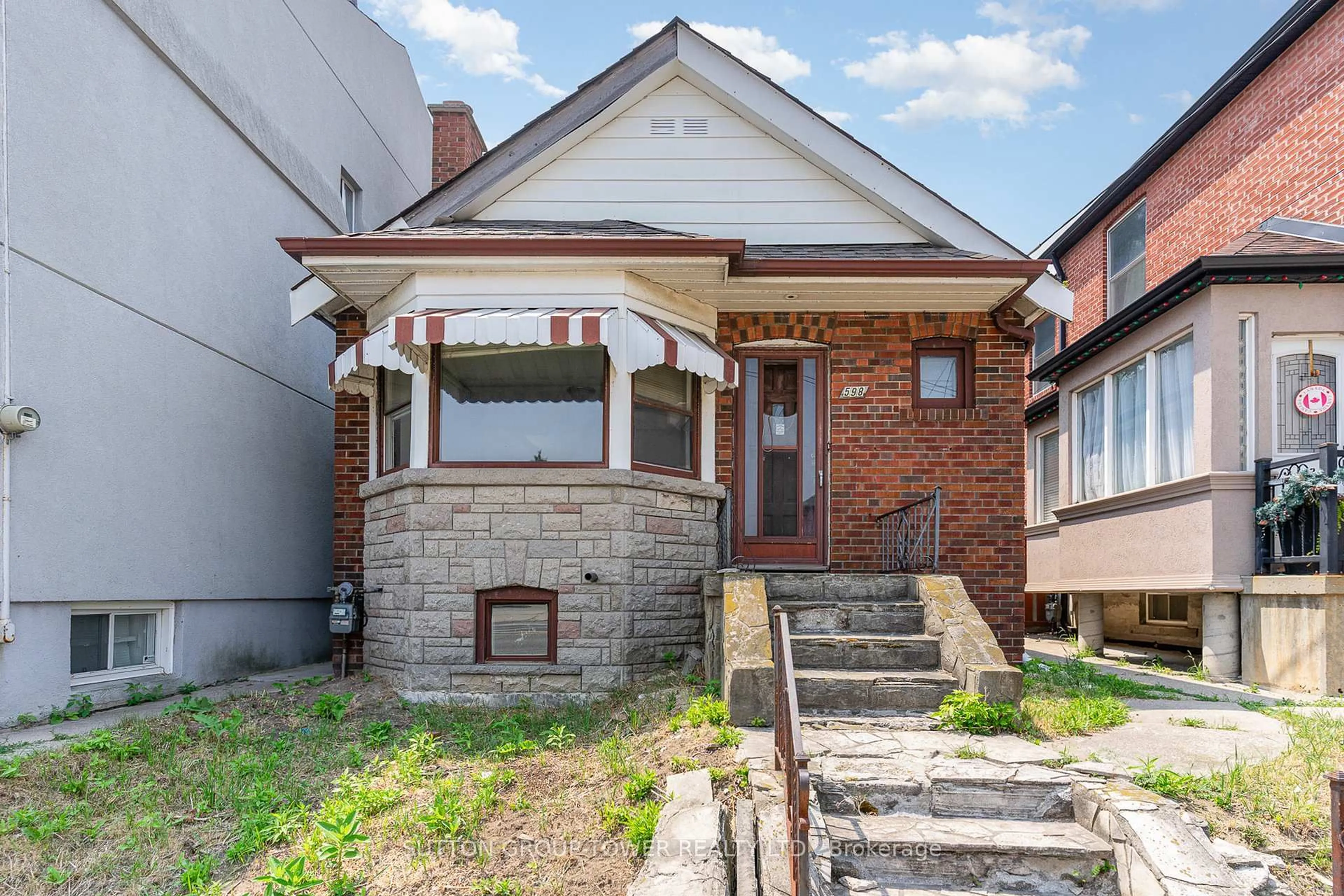 Home with brick exterior material, street for 598 Oakwood Ave, Toronto Ontario M6E 2X8