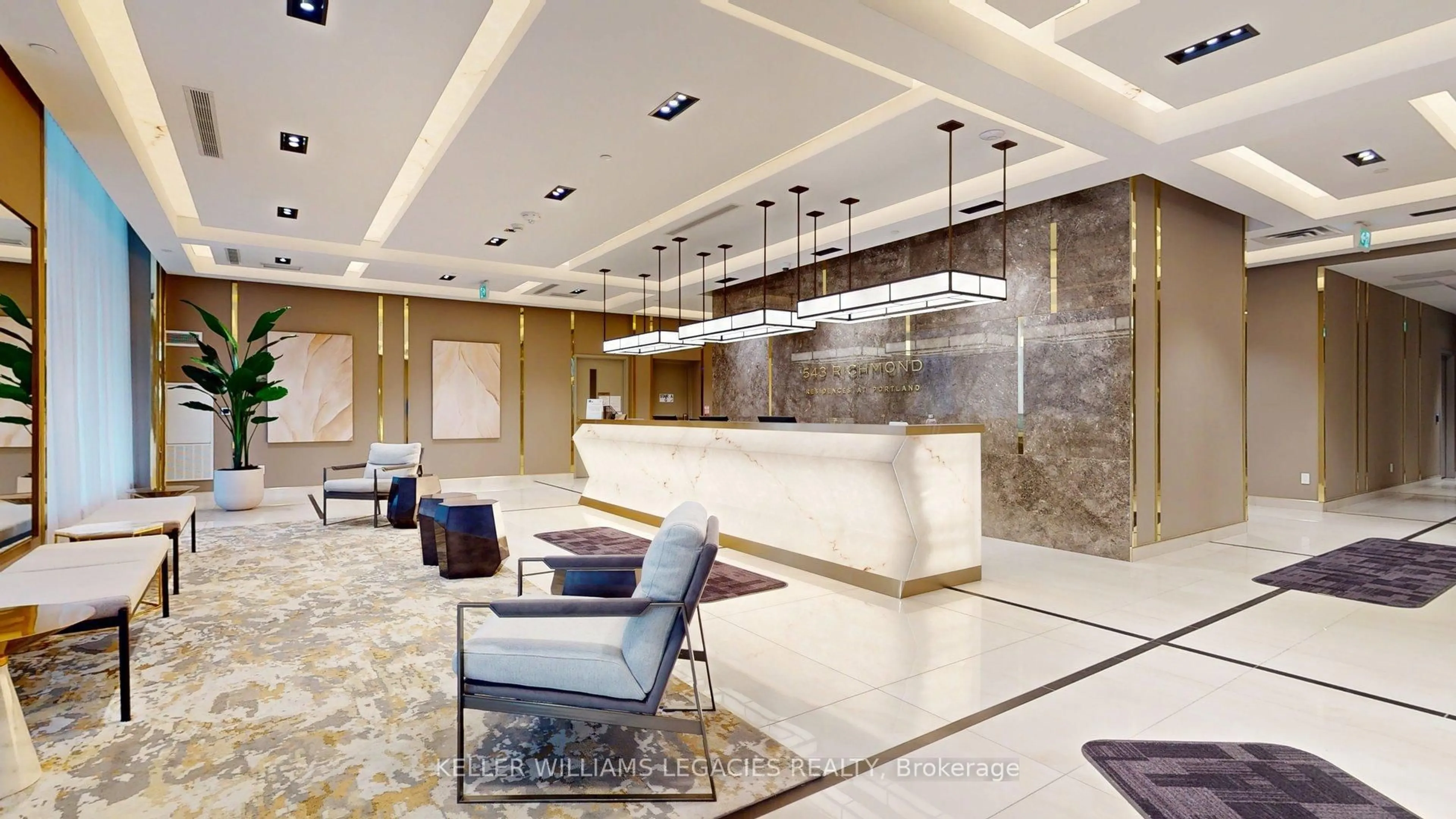 Lobby for 543 Richmond St #405, Toronto Ontario M5V 0W9