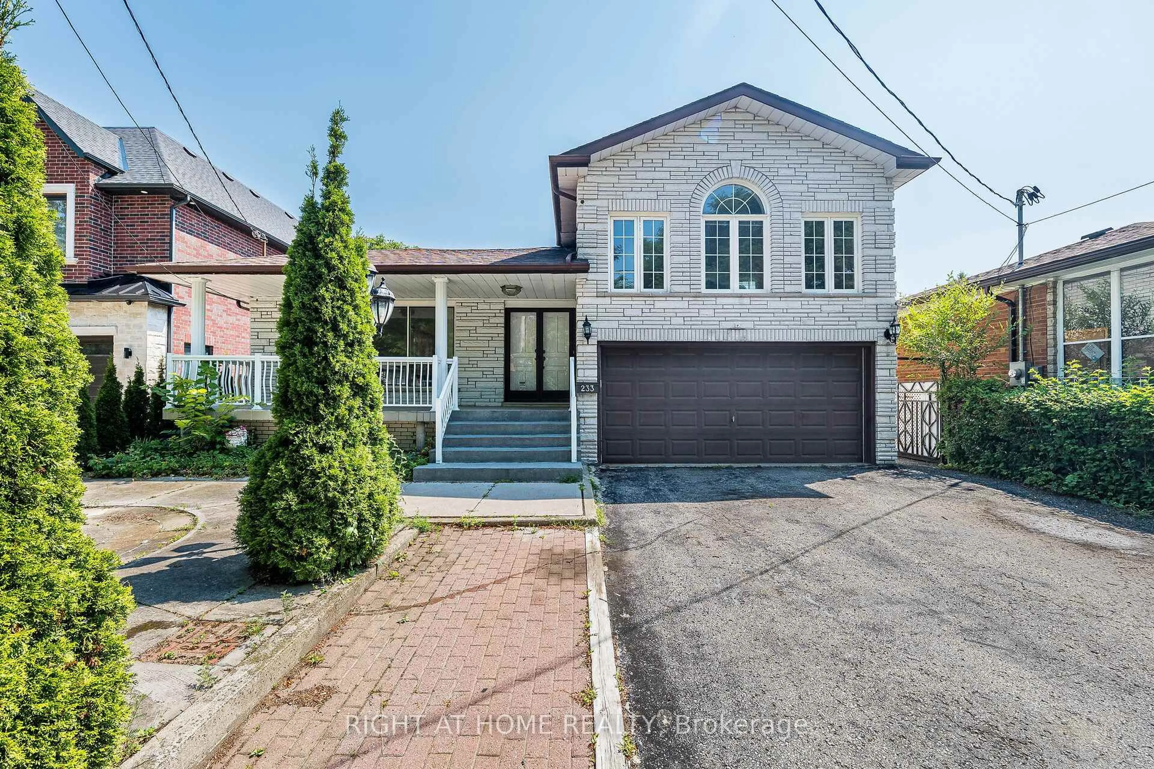 Home with brick exterior material, street for 233 Faywood Blvd, Toronto Ontario M3H 2Y3