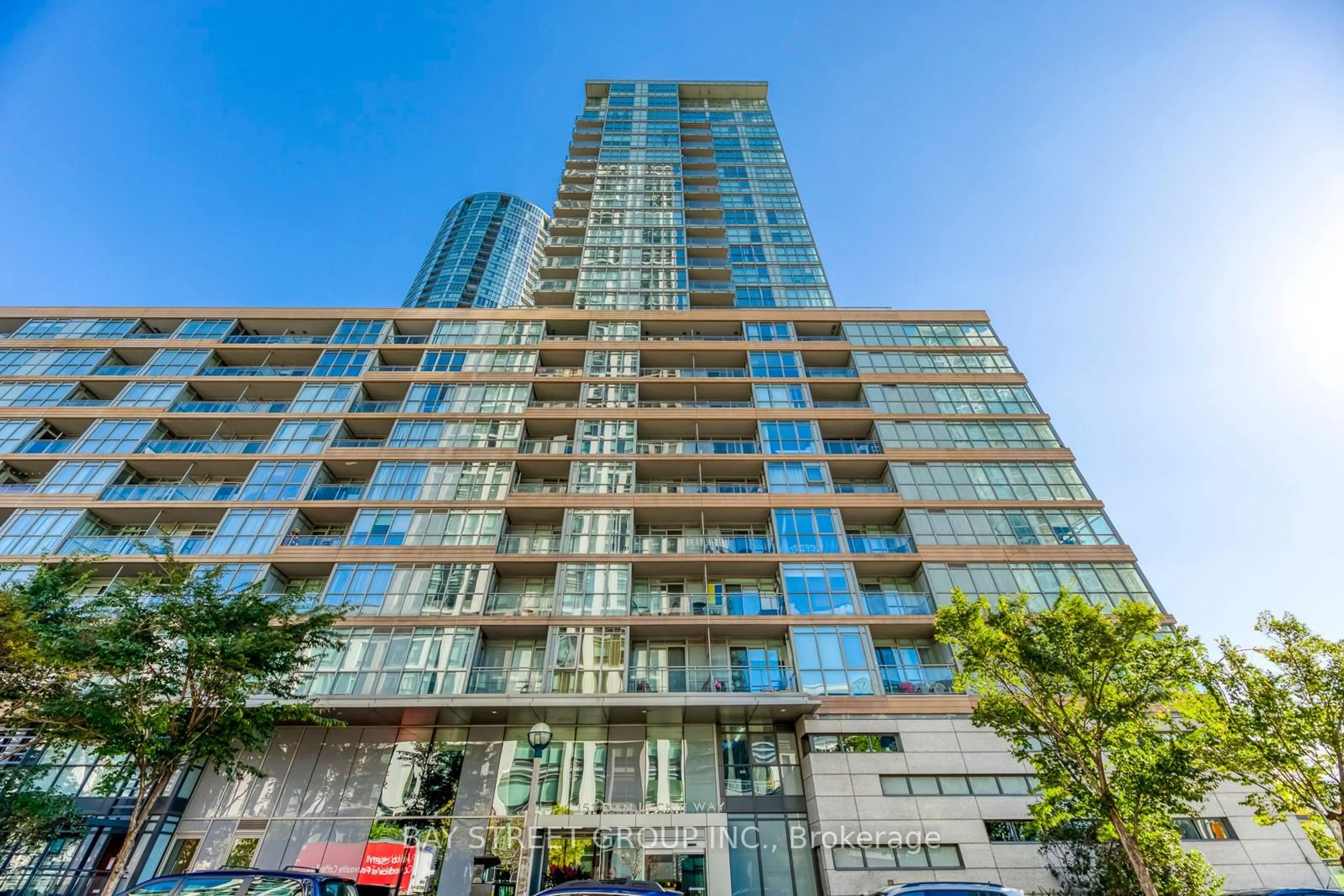 Patio, building for 151 Dan Leckie Way #750, Toronto Ontario M5V 4B2
