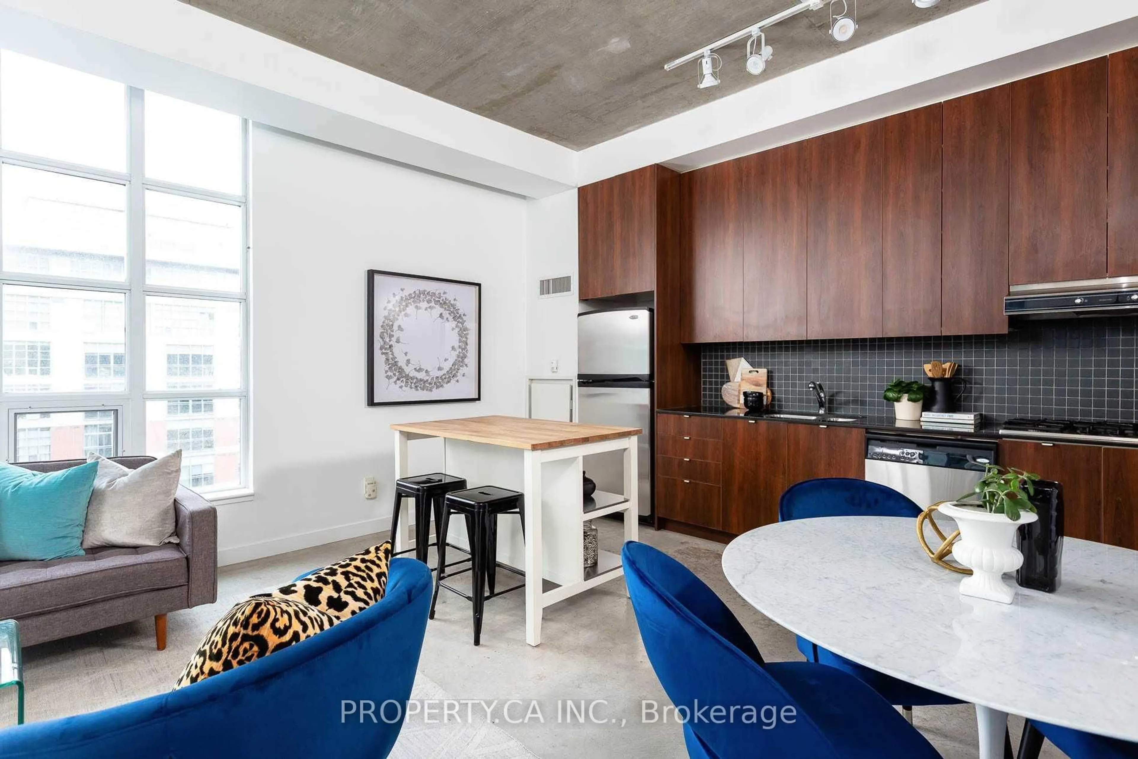 Open concept kitchen, unknown for 23 Brant St #705, Toronto Ontario M5V 2L5
