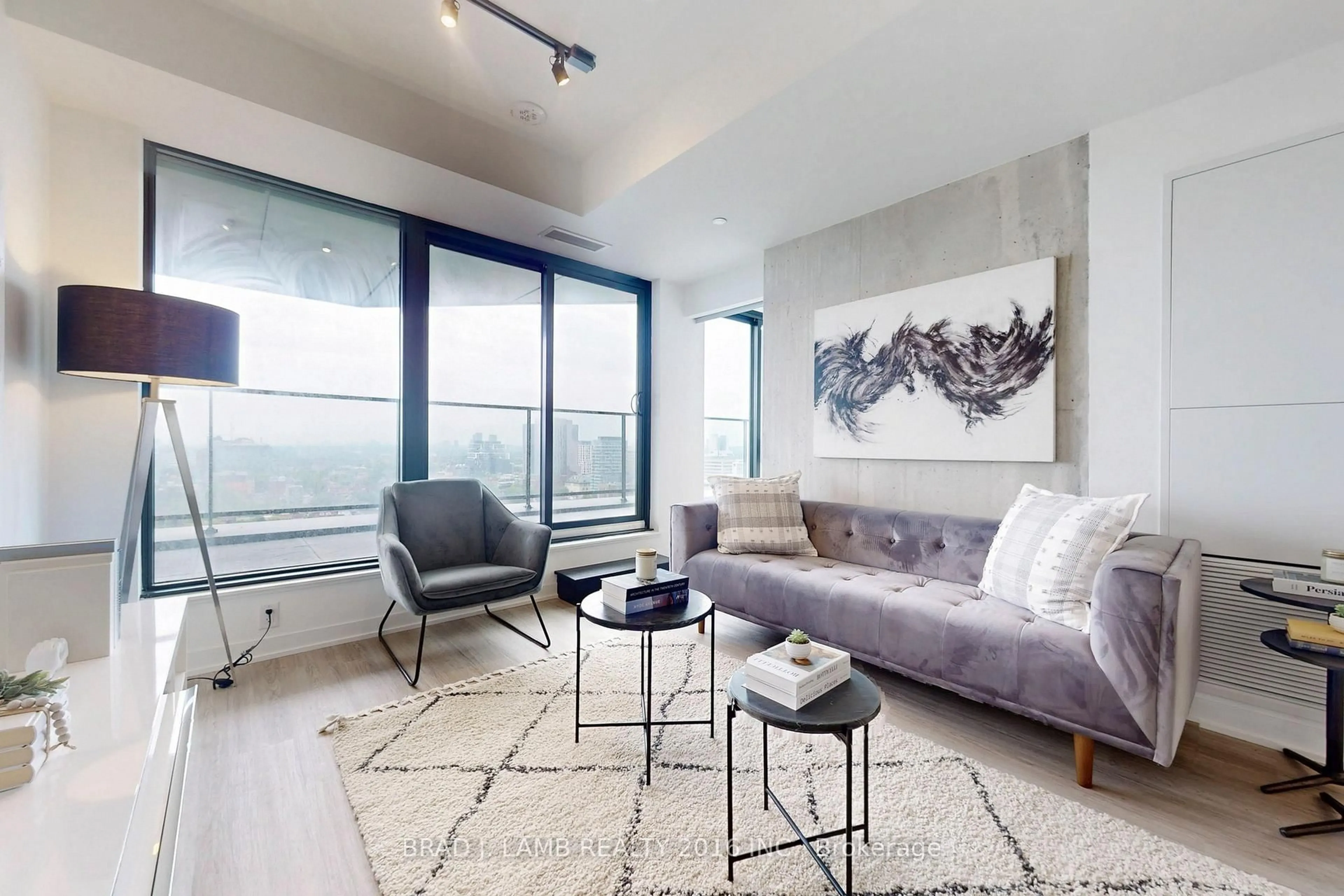 Living room with furniture, unknown for 195 McCaul St #1801, Toronto Ontario M5T 0E5