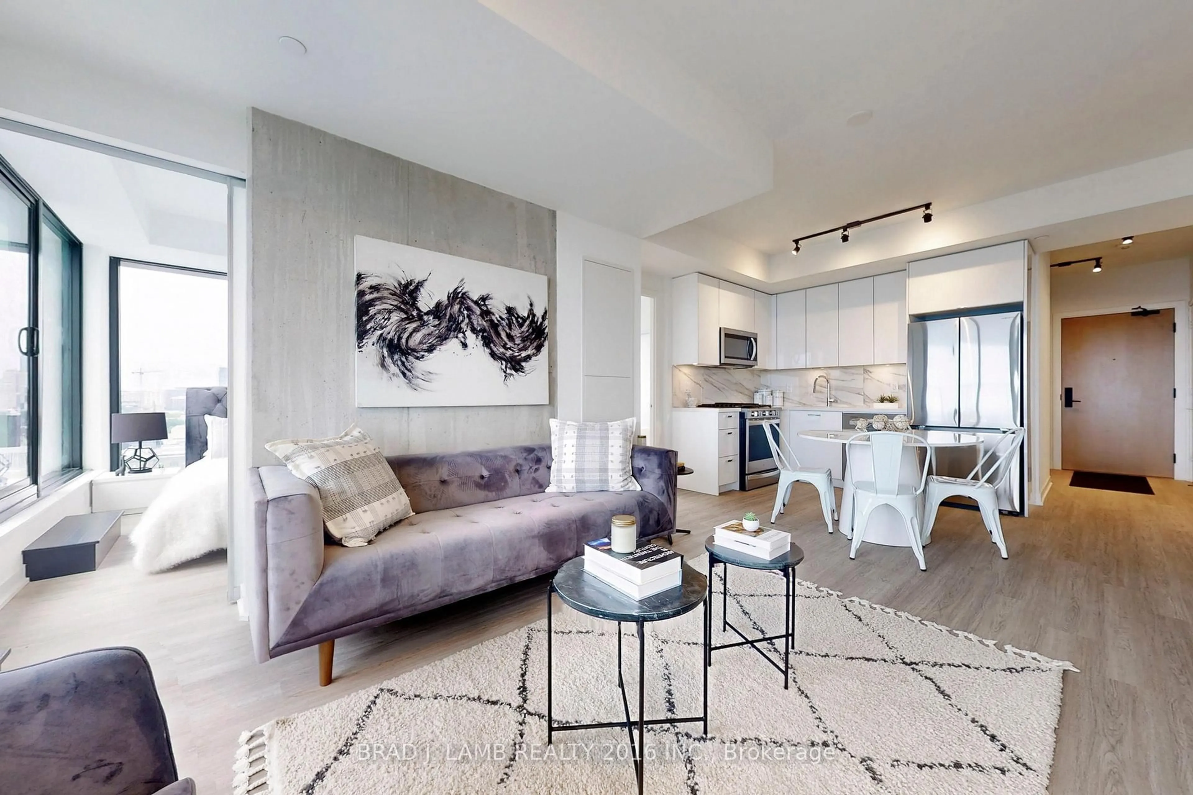 Living room with furniture, unknown for 195 McCaul St #1801, Toronto Ontario M5T 0E5